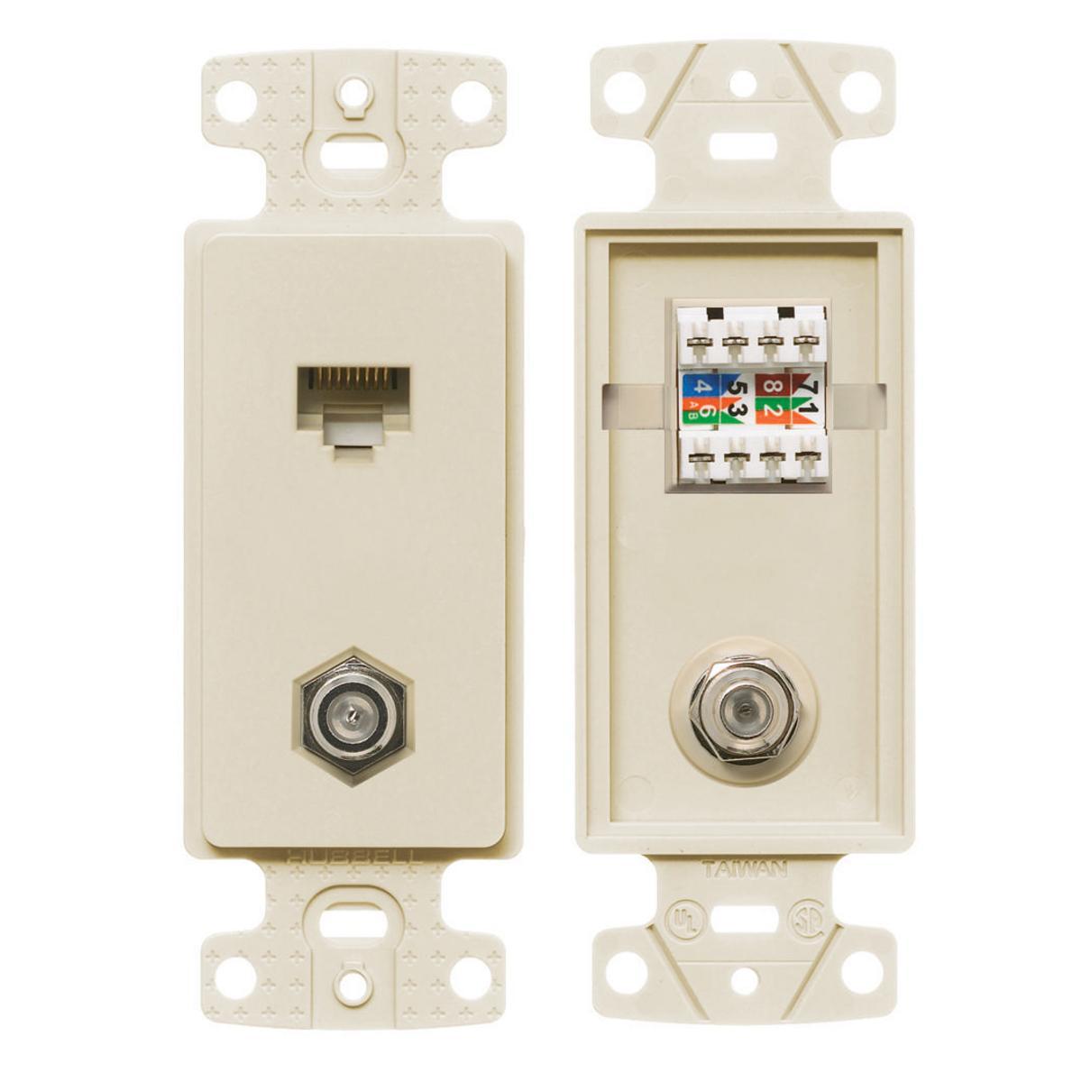 Hubbell Wiring Device-Kellems NS785LA Combination Outlets