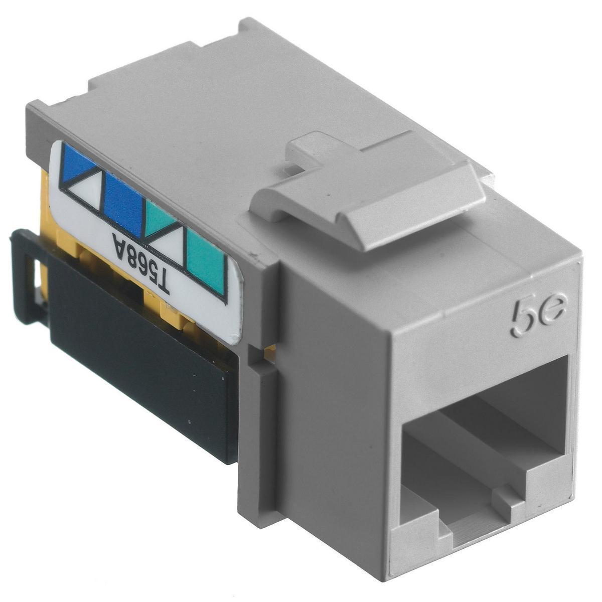 Hubbell Wiring Device-Kellems NSJ5EGY24 UTP Jack Inserts
