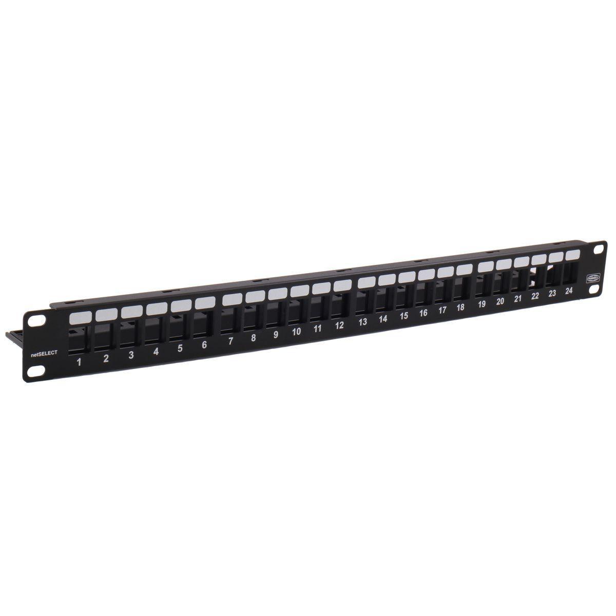 Hubbell Wiring Device-Kellems NSPJ24 CU Media Patch Panels - Unloaded