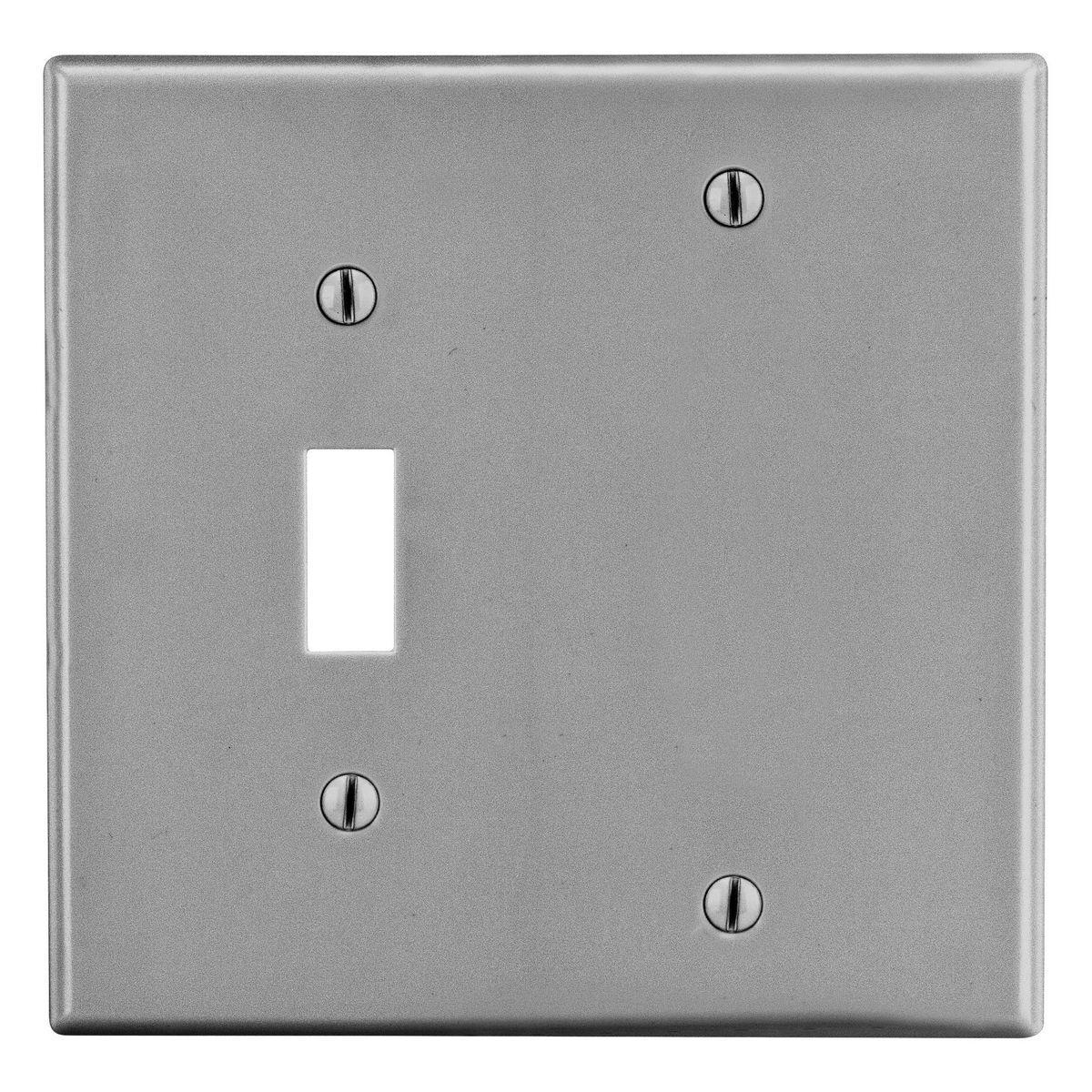 Hubbell Wiring Device-Kellems P113GY Combination Wallplates