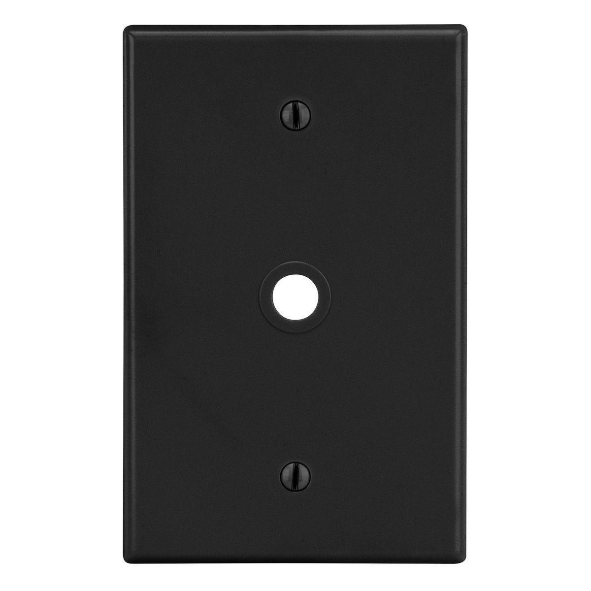 Hubbell Wiring Device-Kellems P11BK Phone Wallplates