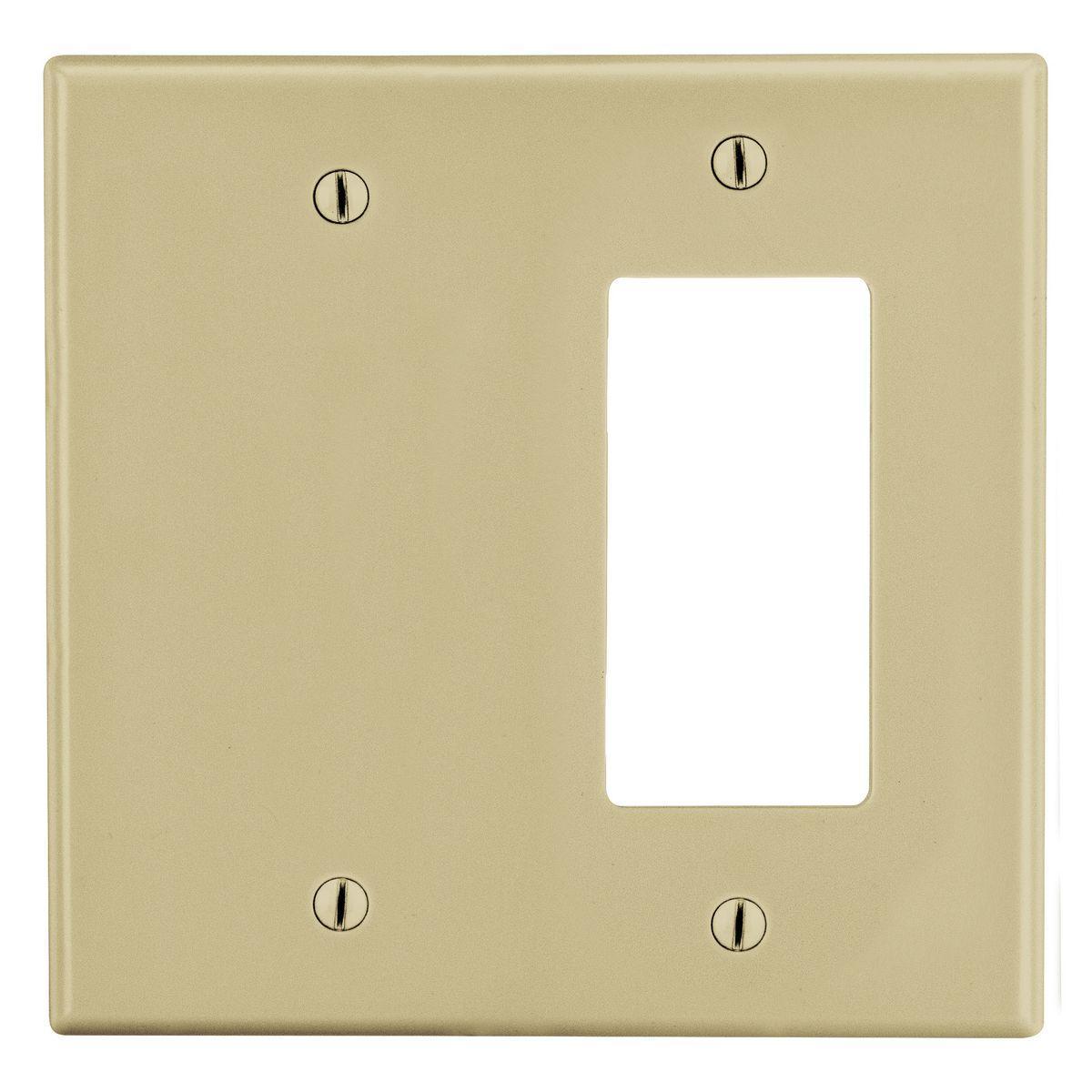 Hubbell Wiring Device-Kellems PJ1326I Combination Wallplates