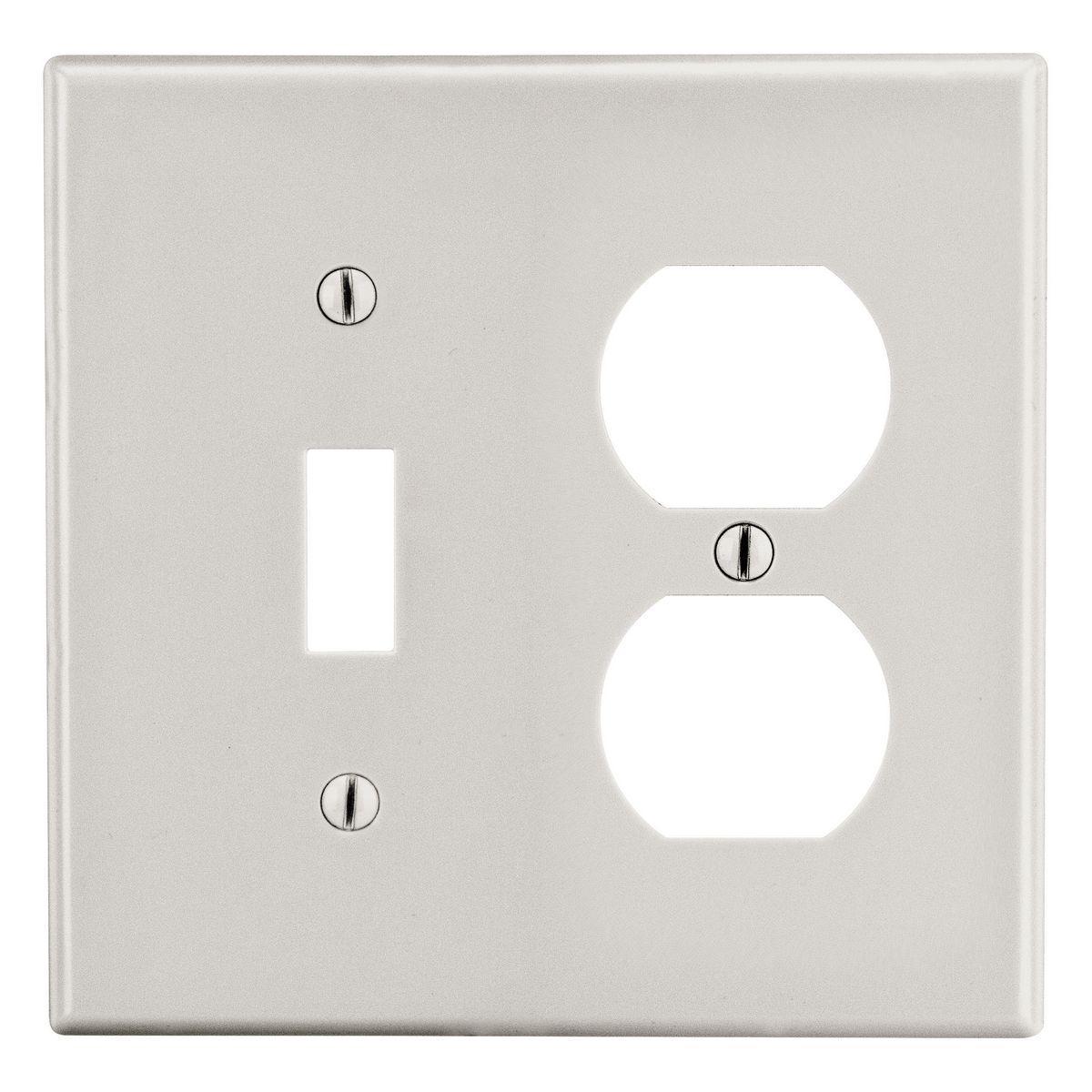 Hubbell Wiring Device-Kellems PJ18LA Combination Wallplates