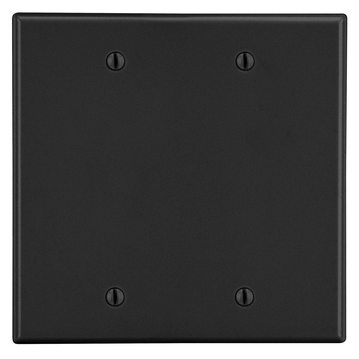 Hubbell Wiring Device-Kellems P23BK Blank Wallplates