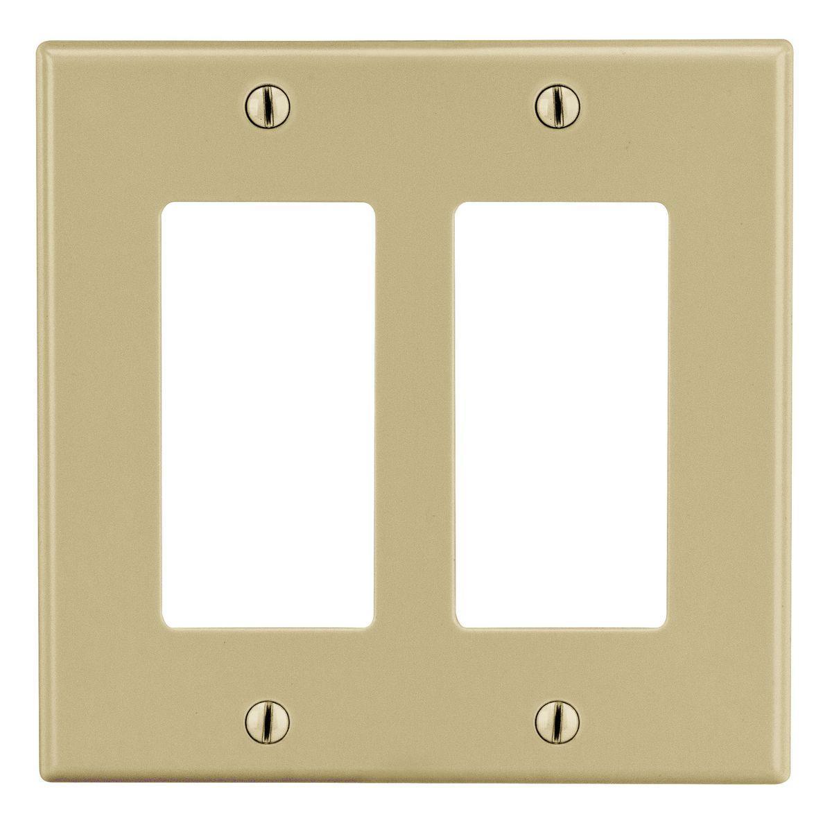 Hubbell Wiring Device-Kellems P262I Decorative Wallplates