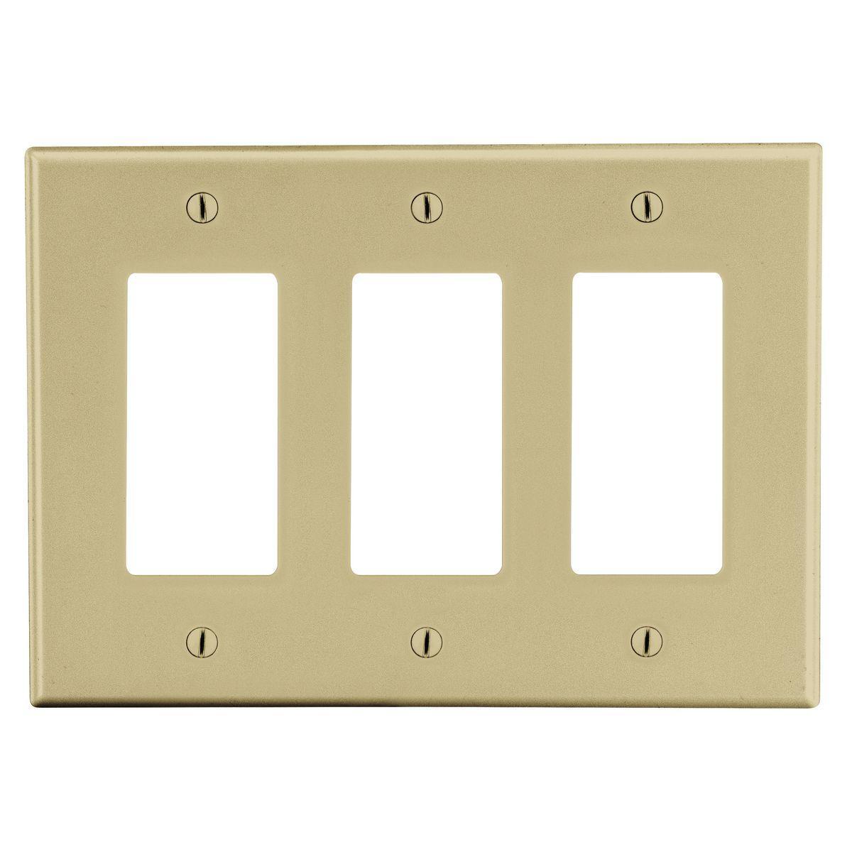 Hubbell Wiring Device-Kellems P263I Decorative Wallplates