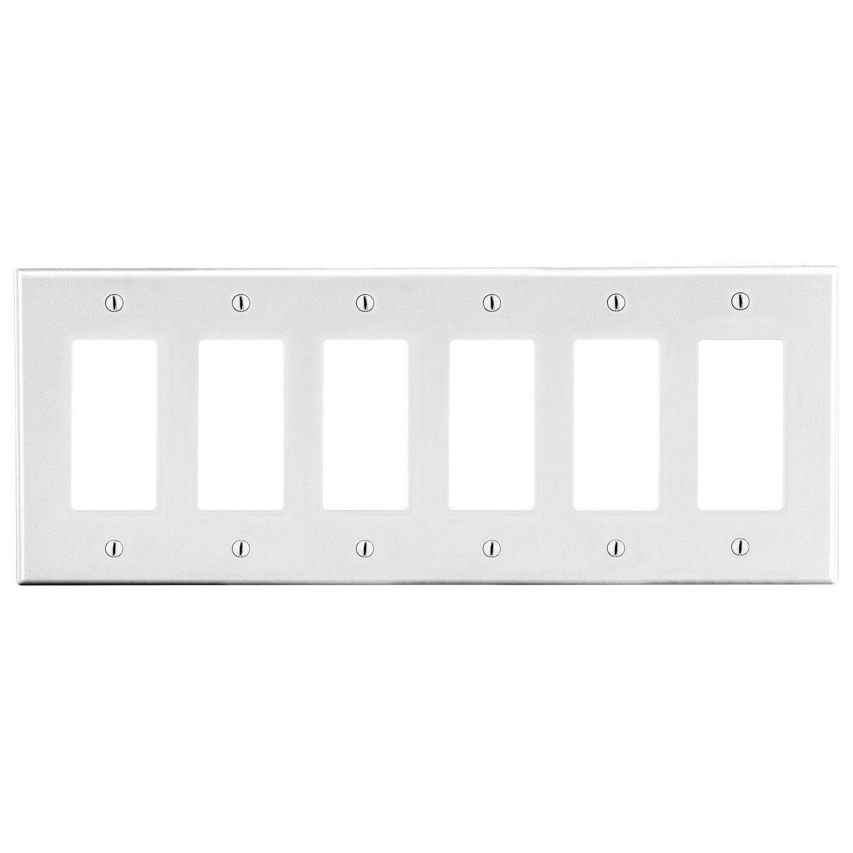 Hubbell Wiring Device-Kellems P266W Decorative Wallplates