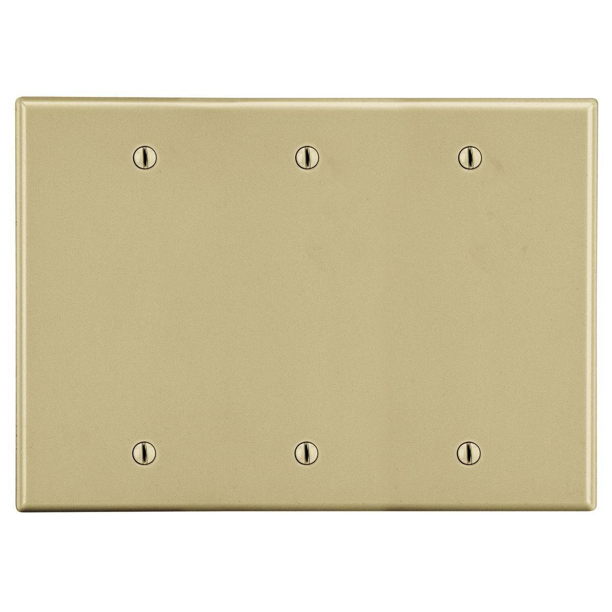 Hubbell Wiring Device-Kellems P33I Blank Wallplates