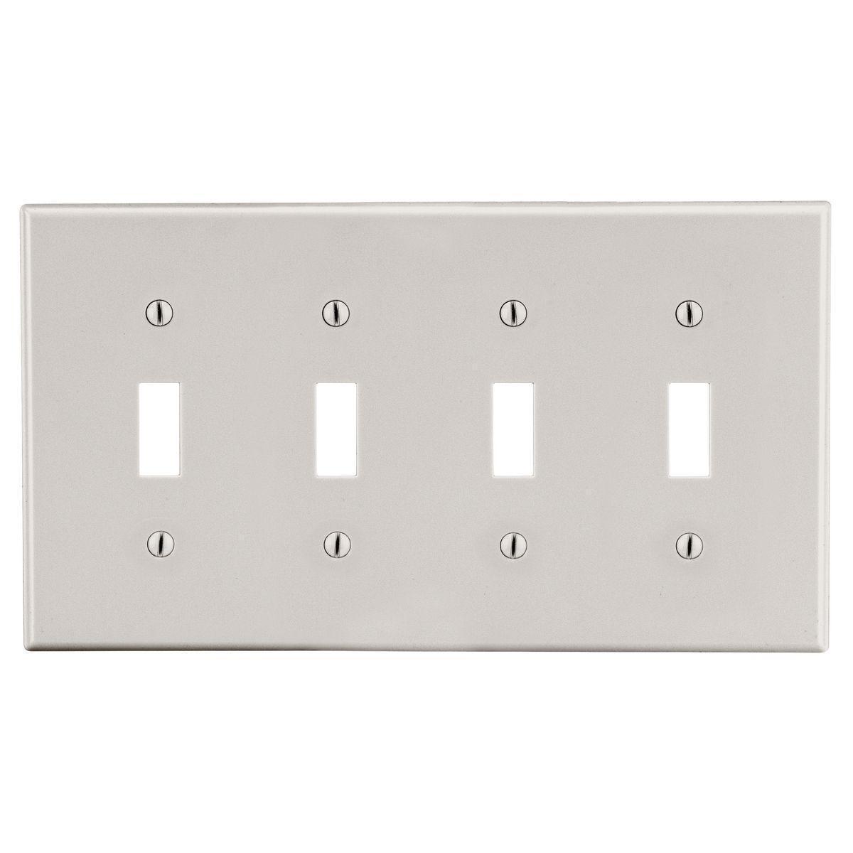Hubbell Wiring Device-Kellems P4LA Standard Wallplates