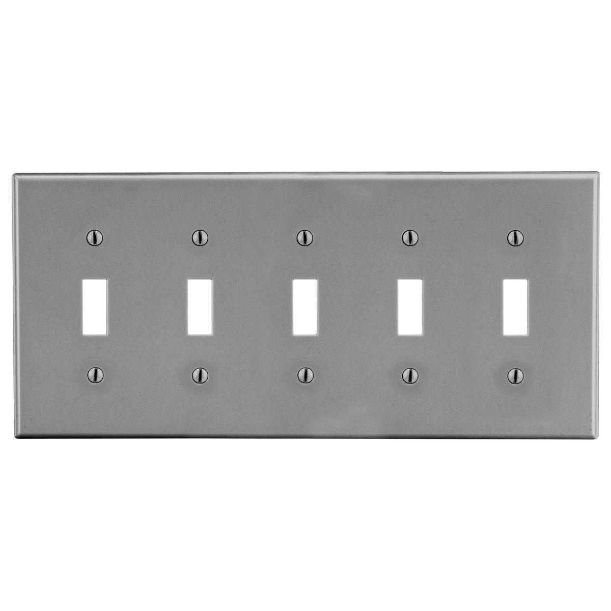 Hubbell Wiring Device-Kellems P5GY Standard Wallplates