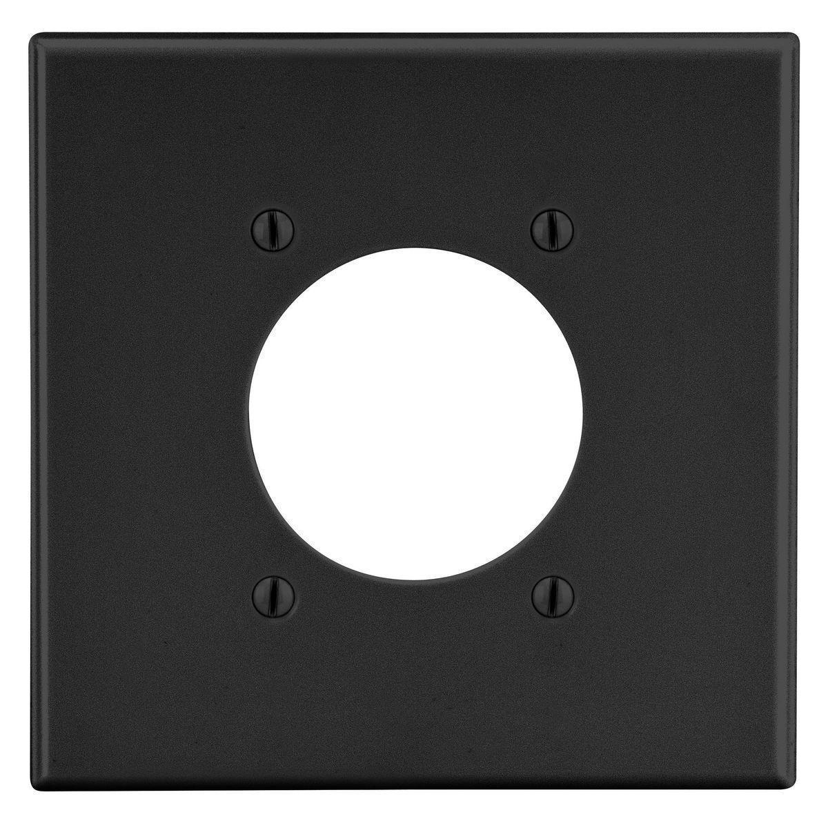 Hubbell Wiring Device-Kellems PJ703BK Receptacle Wallplates