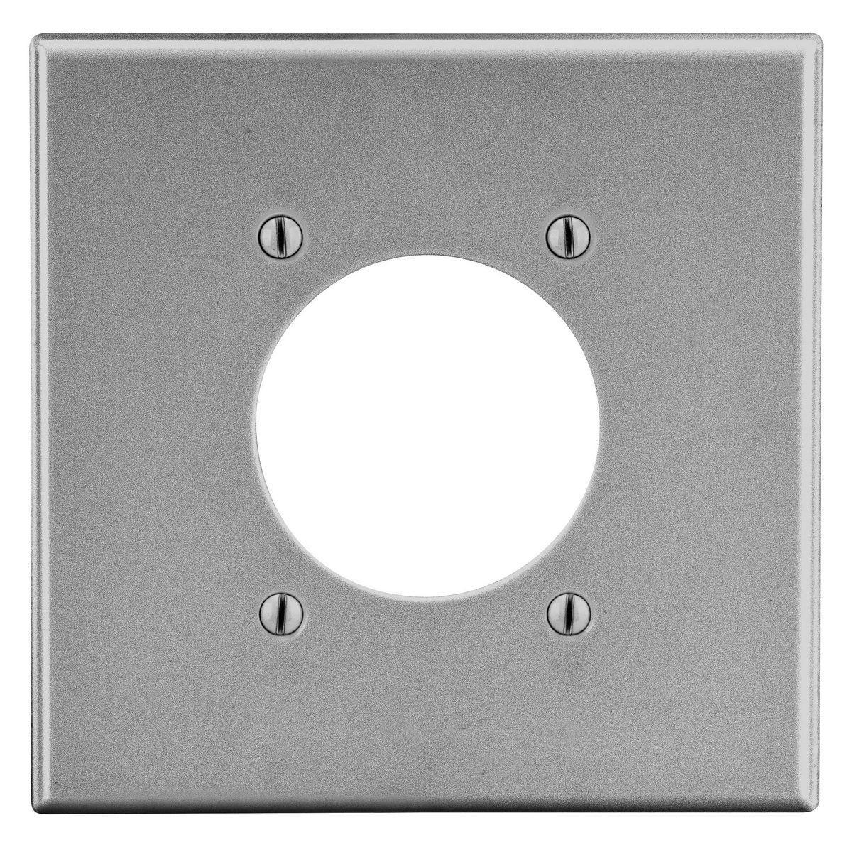 Hubbell Wiring Device-Kellems P703GY Receptacle Wallplates