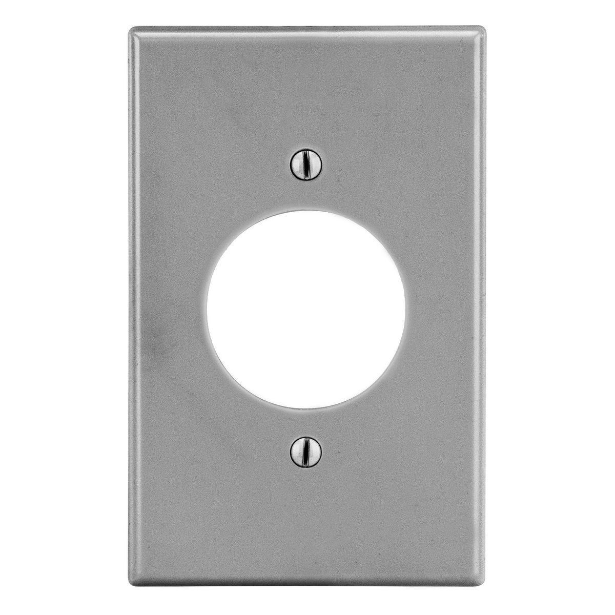 Hubbell Wiring Device-Kellems P720GY Receptacle Wallplates