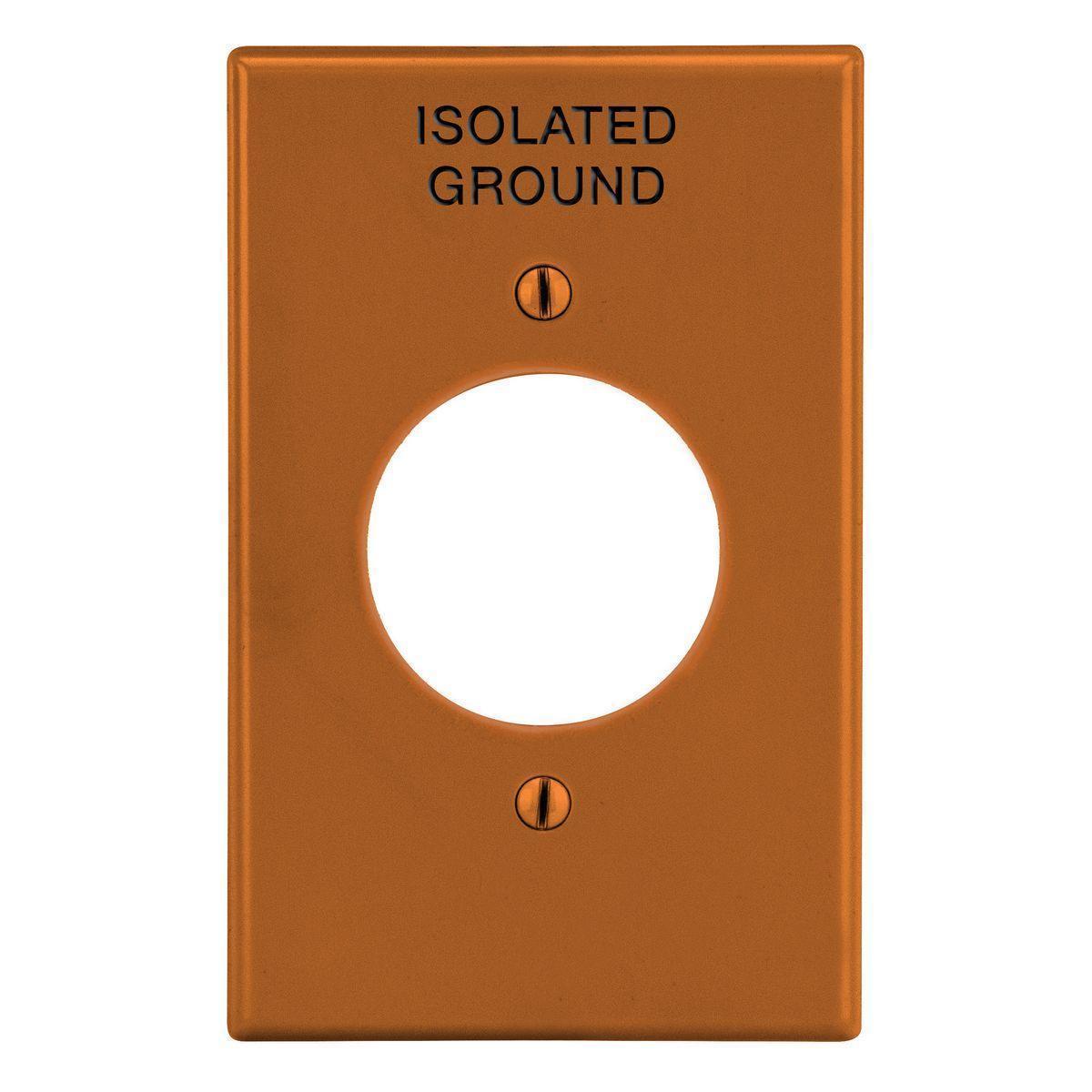 Hubbell Wiring Device-Kellems P720OIG Receptacle Wallplates