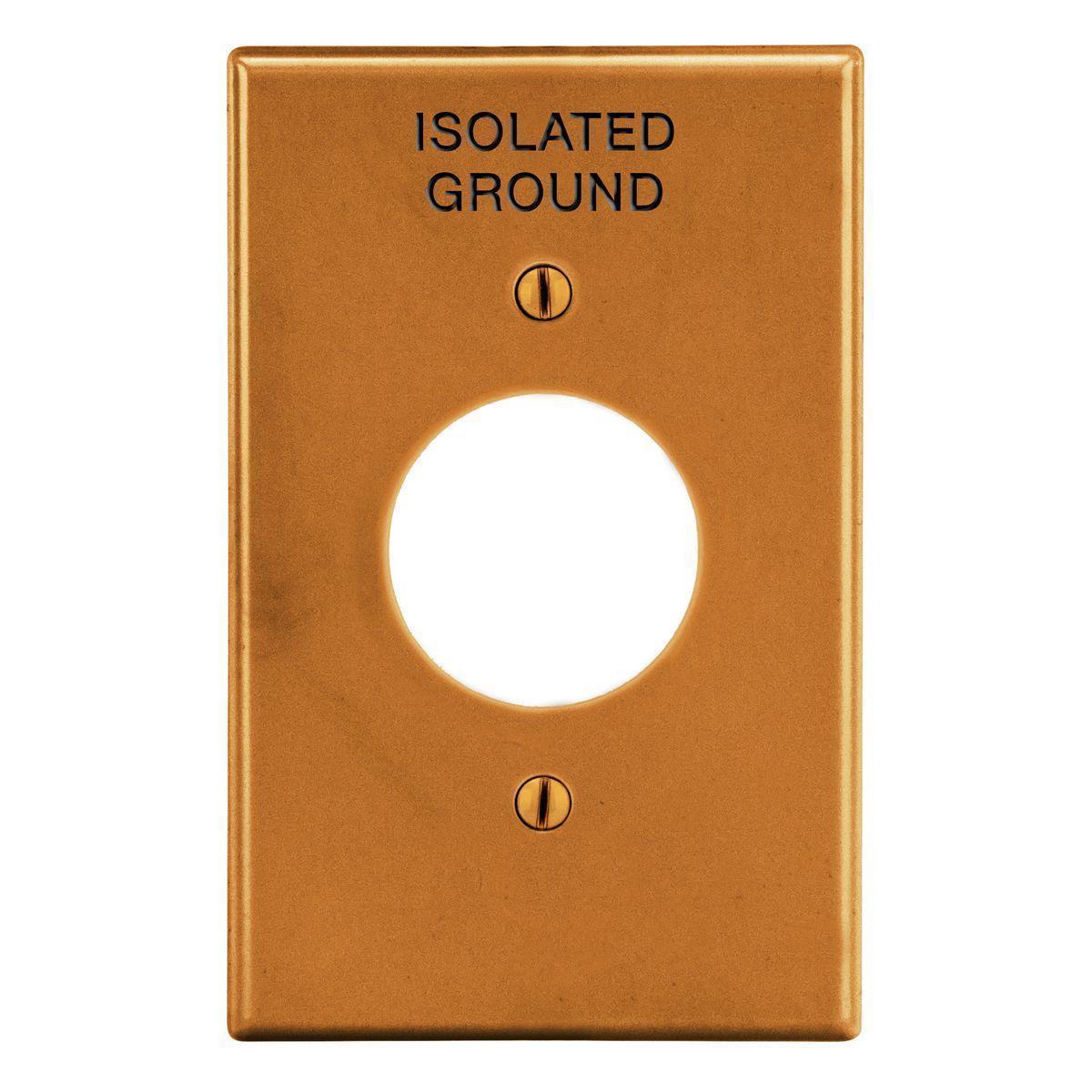 Hubbell Wiring Device-Kellems P7OIG Receptacle Wallplates