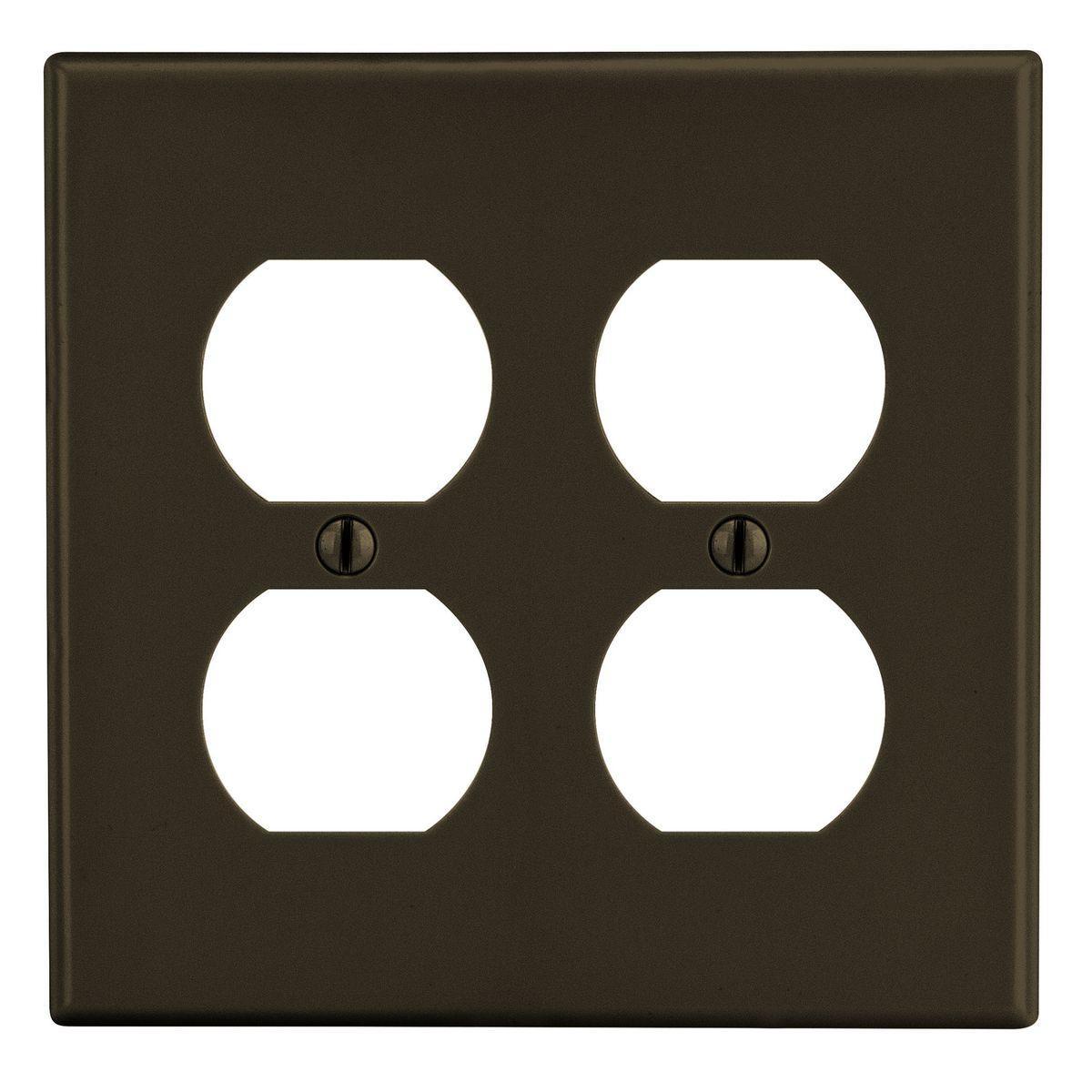 Hubbell Wiring Device-Kellems P82 Receptacle Wallplates