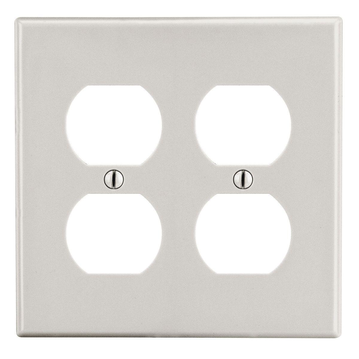Hubbell Wiring Device-Kellems P82LA Receptacle Wallplates