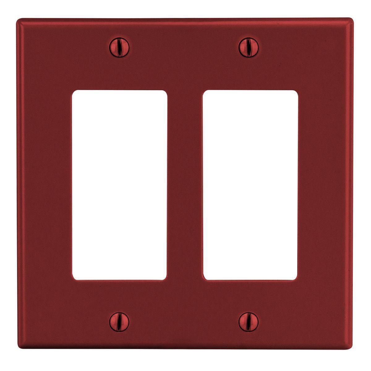 Hubbell Wiring Device-Kellems PJ262R Decorative Wallplates