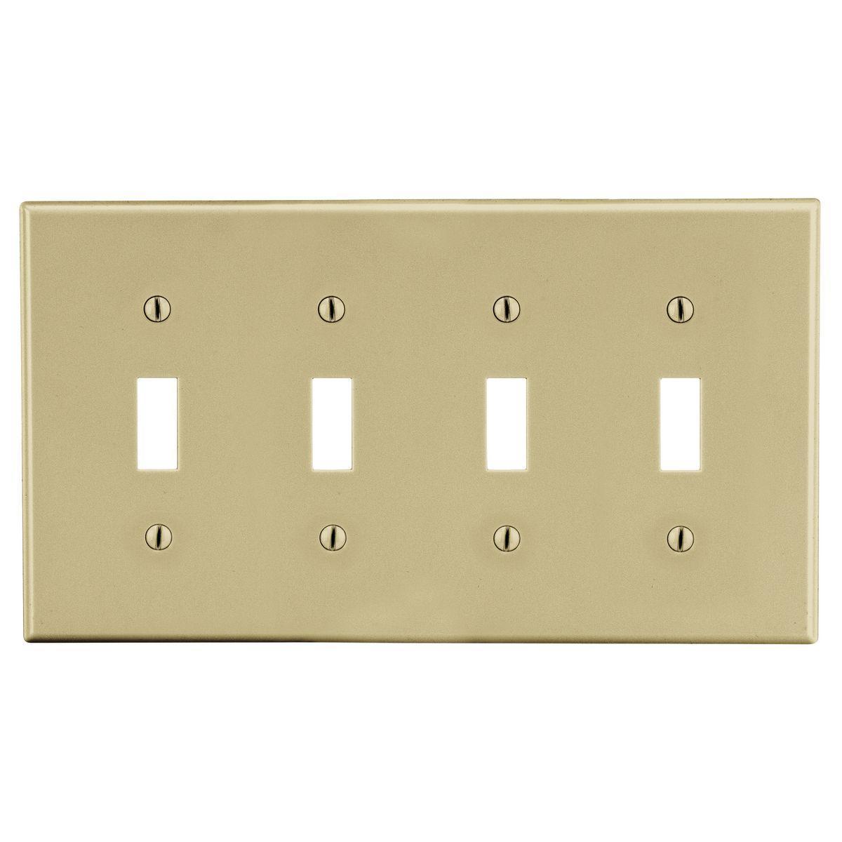 Hubbell Wiring Device-Kellems PJ4I Standard Wallplates