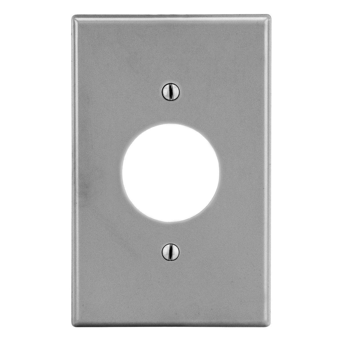 Hubbell Wiring Device-Kellems PJ7GY Receptacle Wallplates