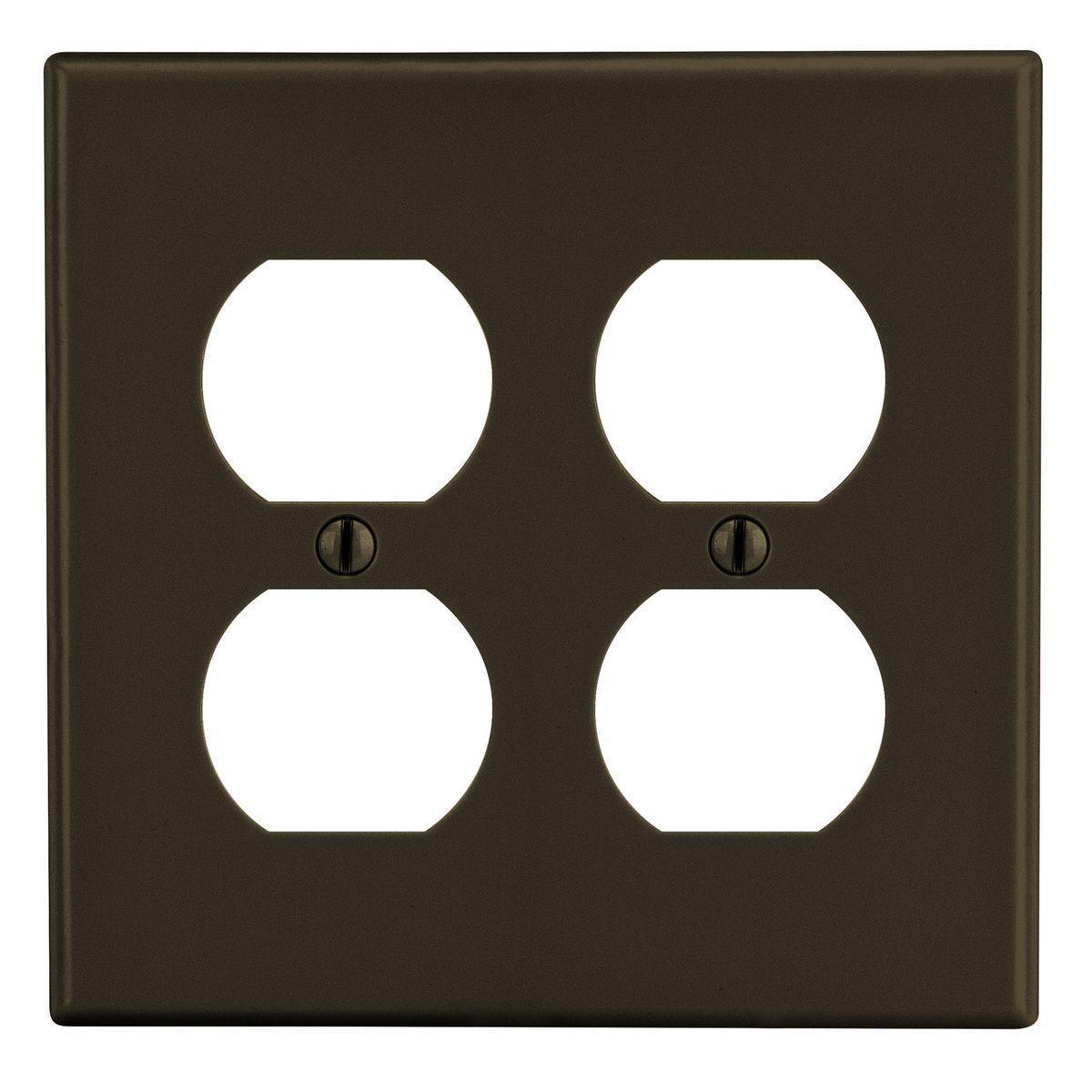 Hubbell Wiring Device-Kellems PJ82 Receptacle Wallplates
