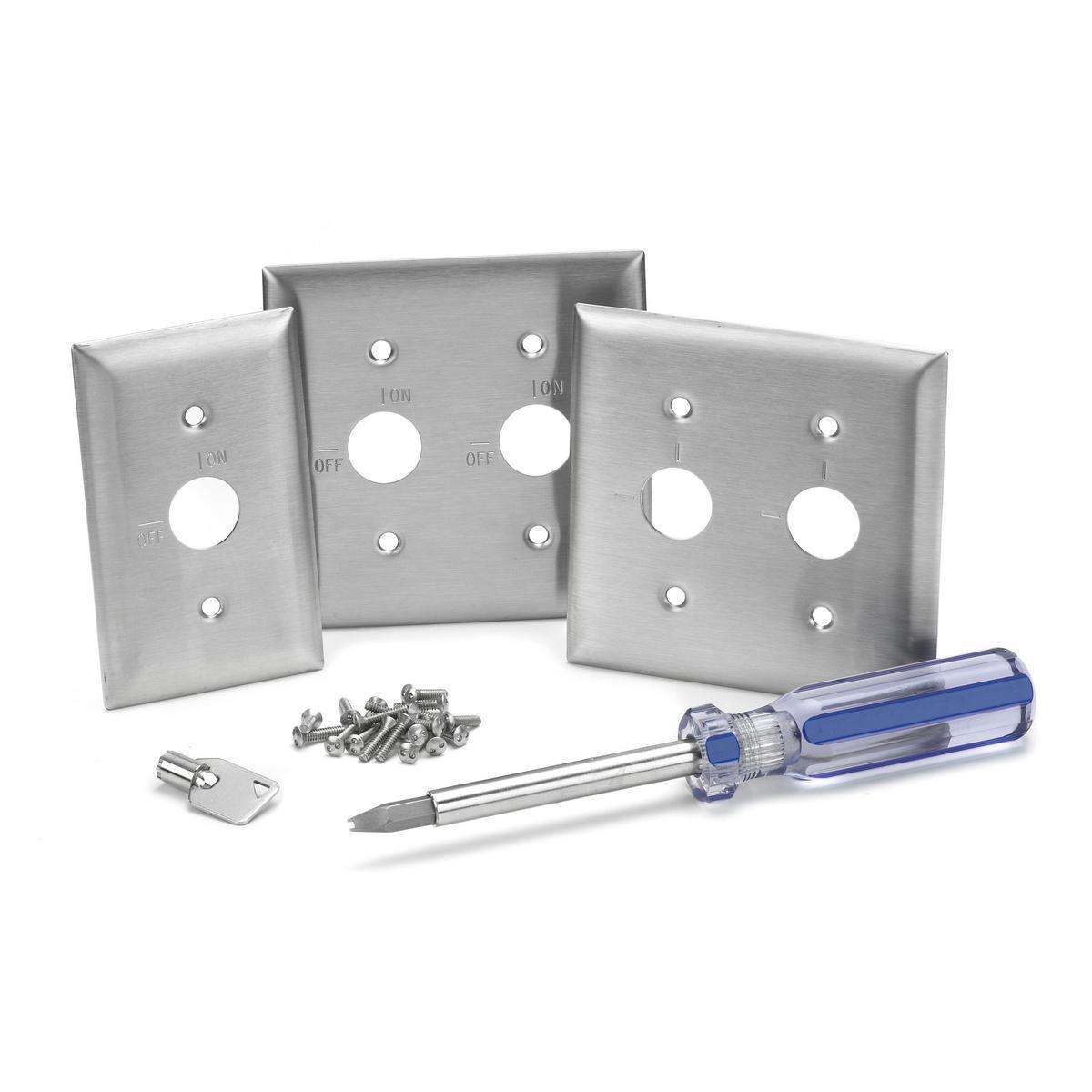 Hubbell Wiring Device-Kellems SS22RKL Standard Wallplates