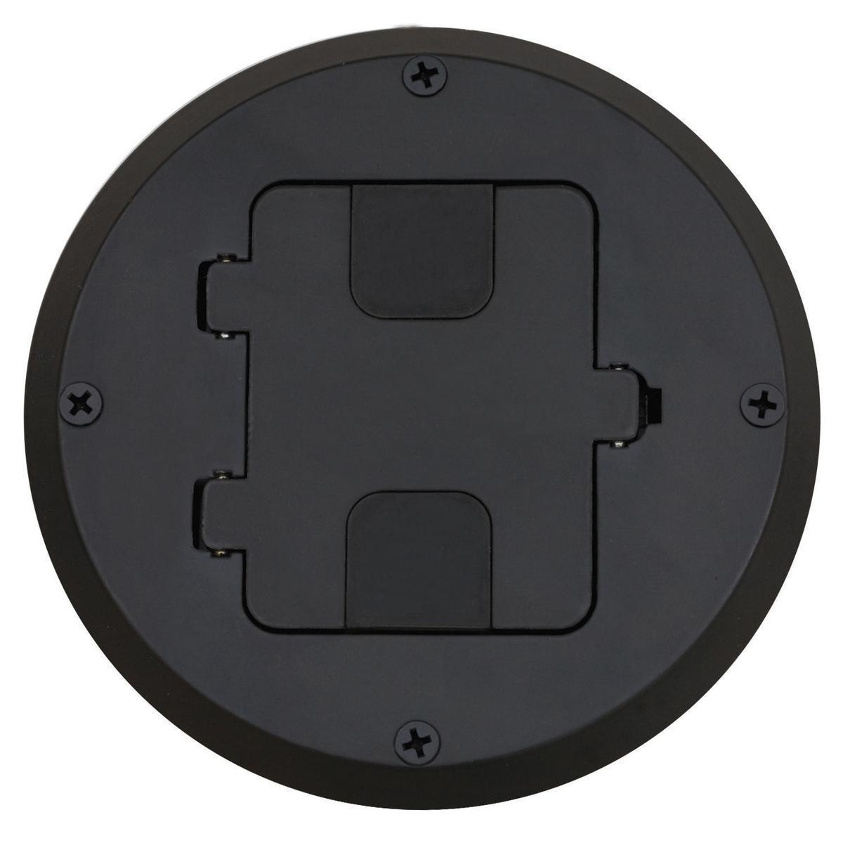 Hubbell Wiring Device-Kellems RF515BK Floor Boxes