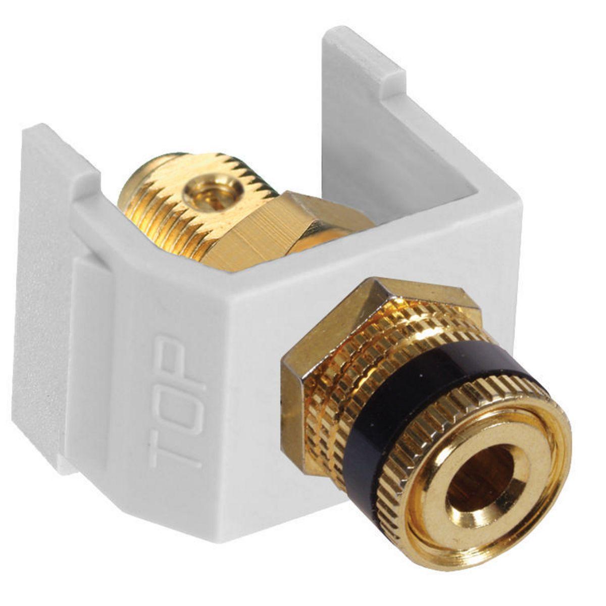PREMISE WIRING SFSPGBKW Speaker Connectors