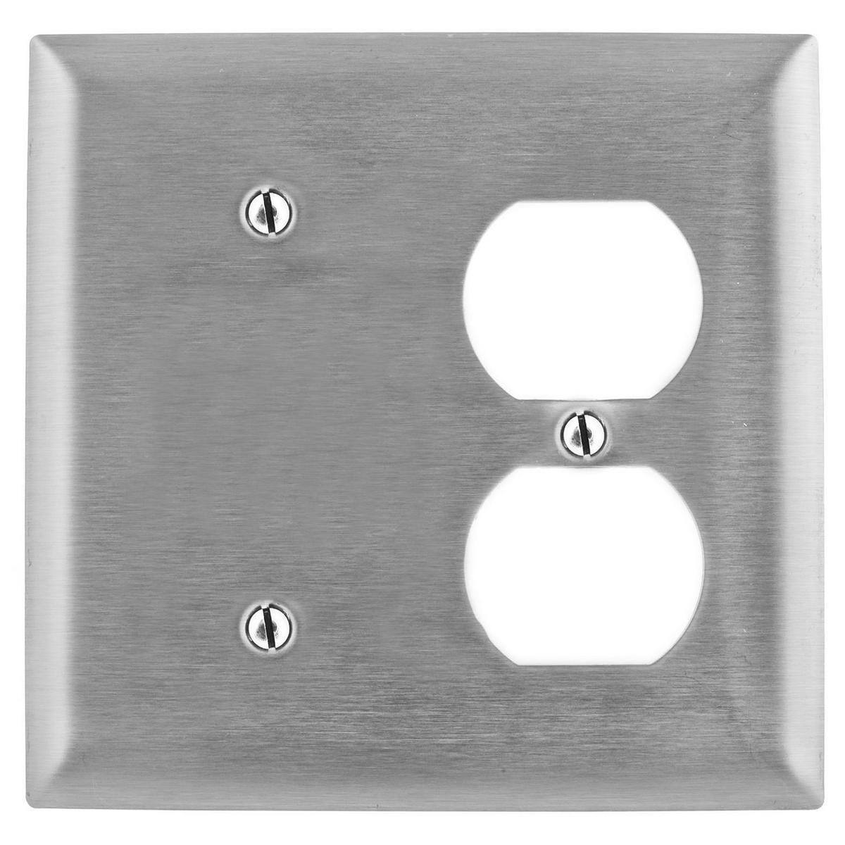 Hubbell Wiring Device-Kellems SS138 Combination Wallplates
