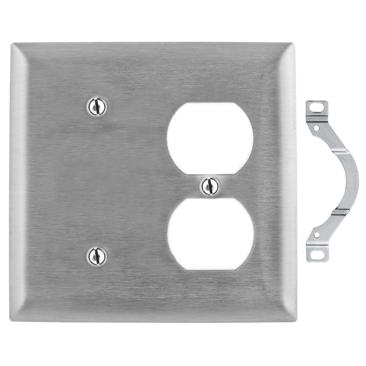 Hubbell Wiring Device-Kellems SS148 Combination Wallplates