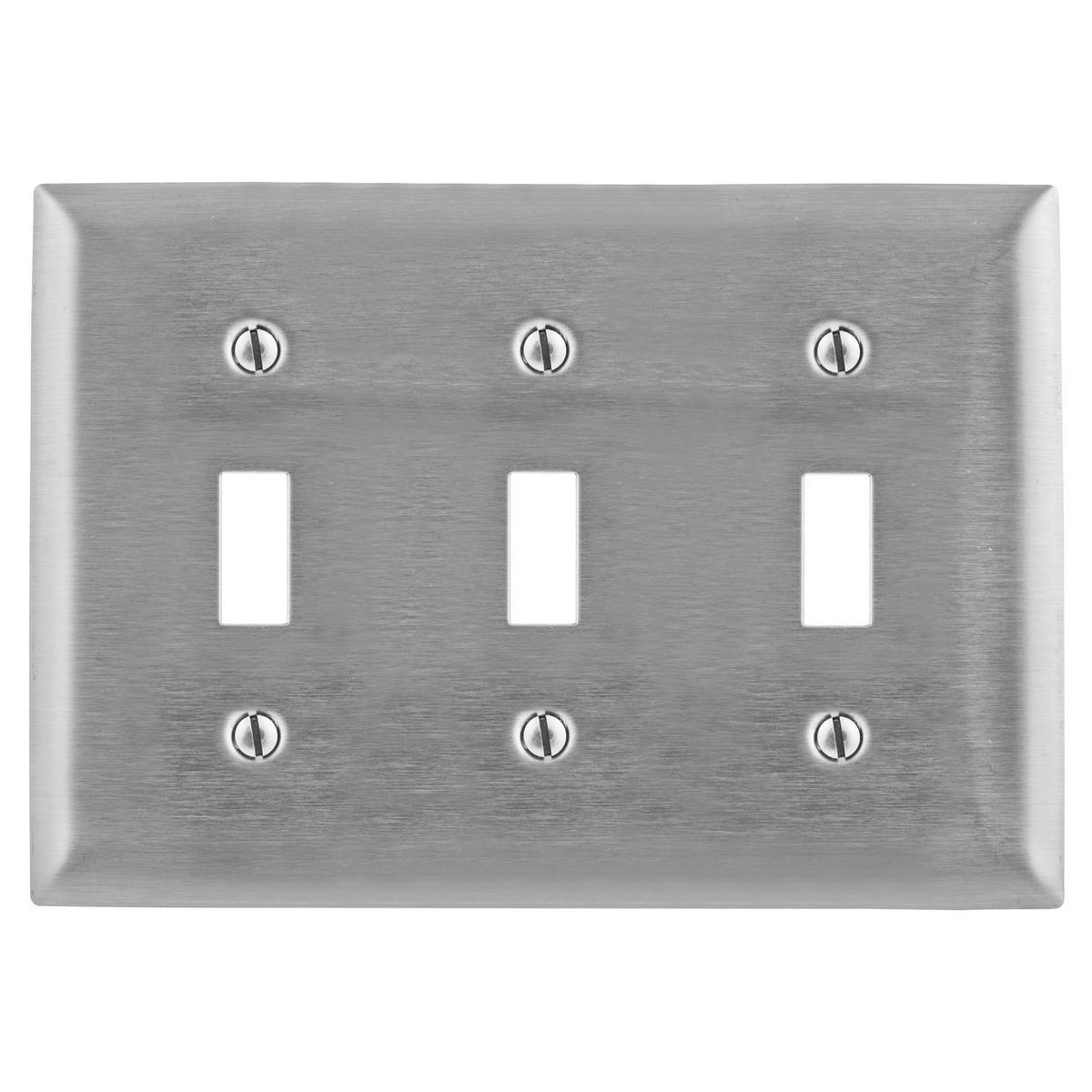 Hubbell Wiring Device-Kellems SS3 Standard Wallplates
