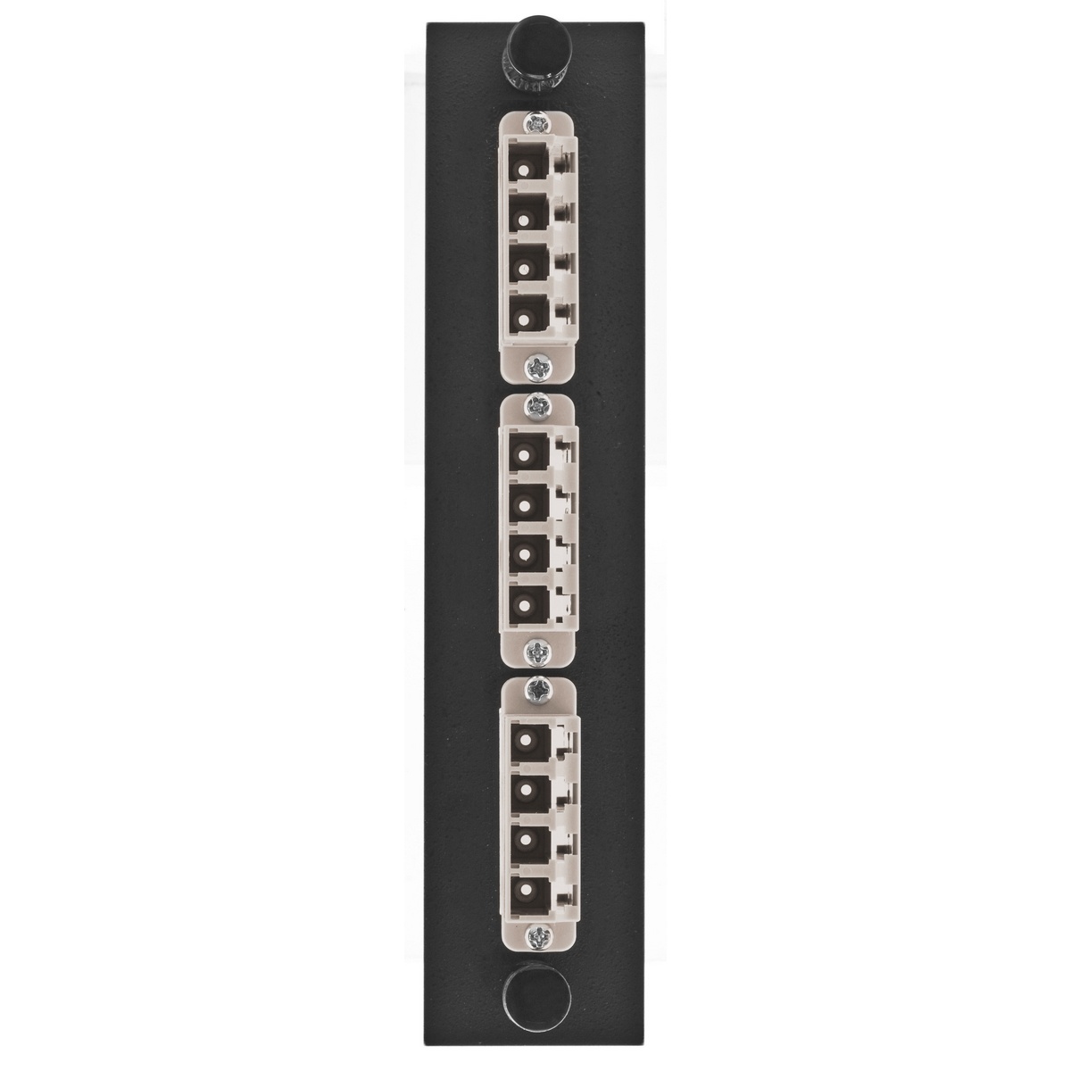 PREMISE WIRING FSPNLCQS3BE FO Patch Panel Connector Adapter, Loaded
