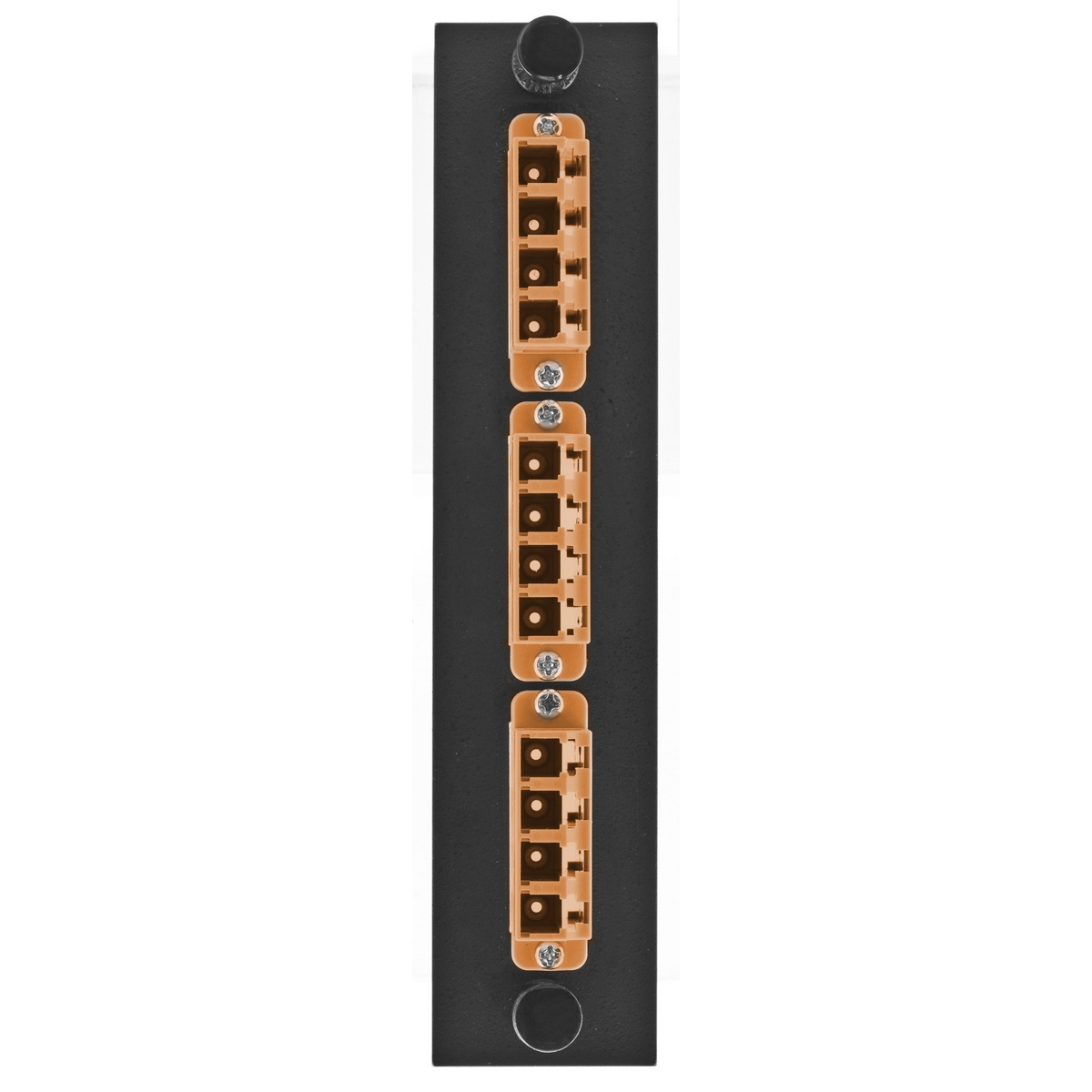 PREMISE WIRING FSPNLCQS3OR FO Patch Panel Connector Adapter, Loaded