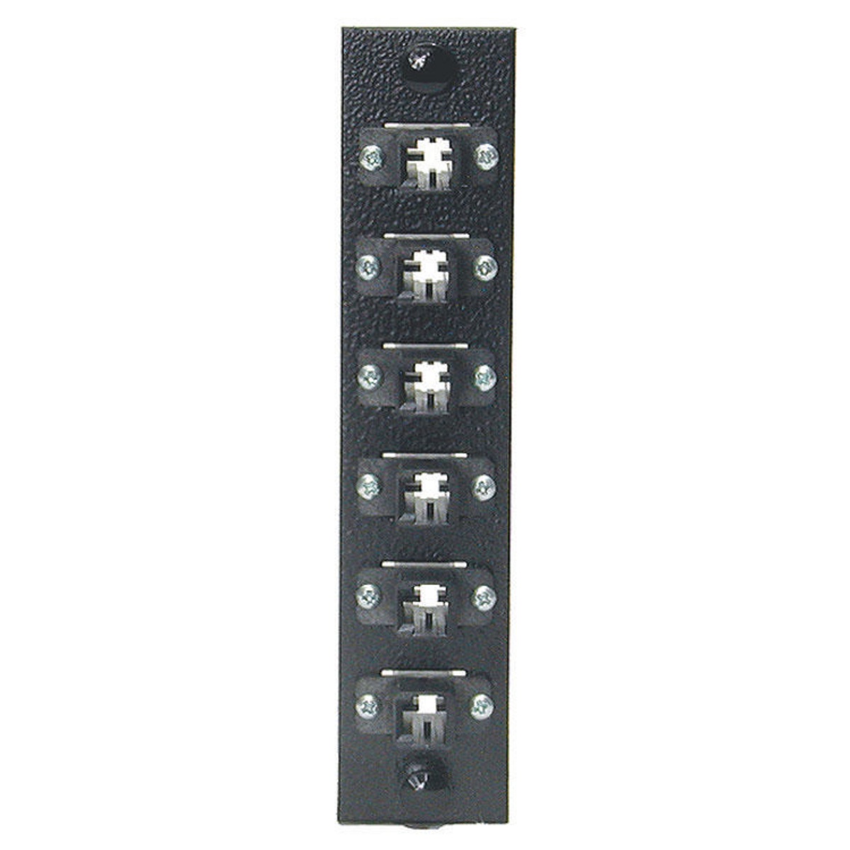 PREMISE WIRING FSPNMTRJ6 FO Patch Panel Connector Adapter, Loaded