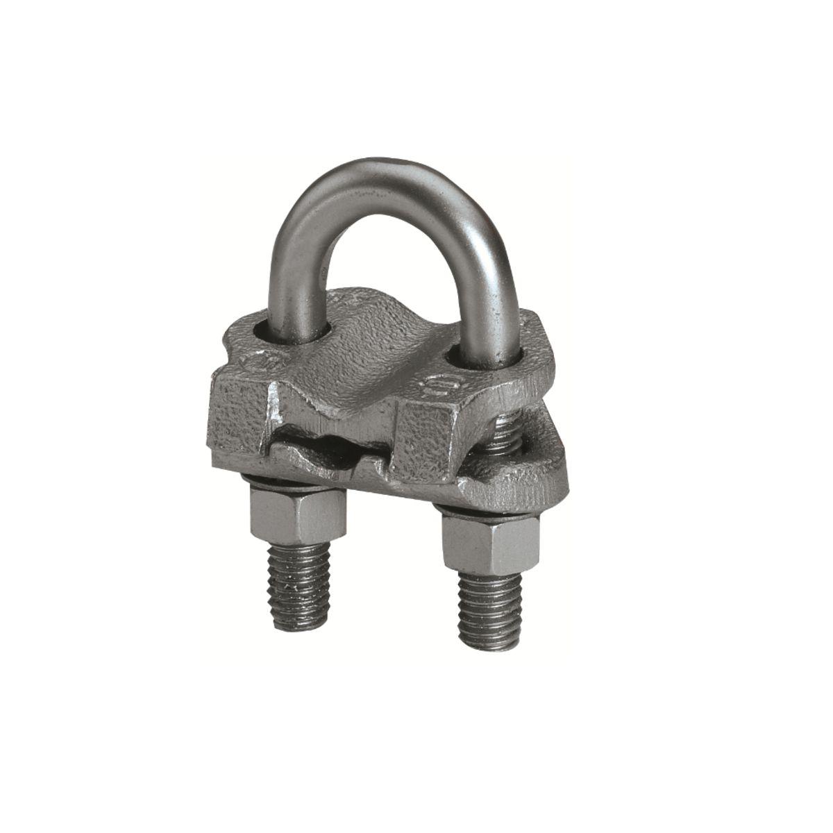 BURNDY® GAR144C Mechanical Grounding Connector, 7/8 to 1 in Rod, 8 to 4 AWG Conductor, Copper Alloy