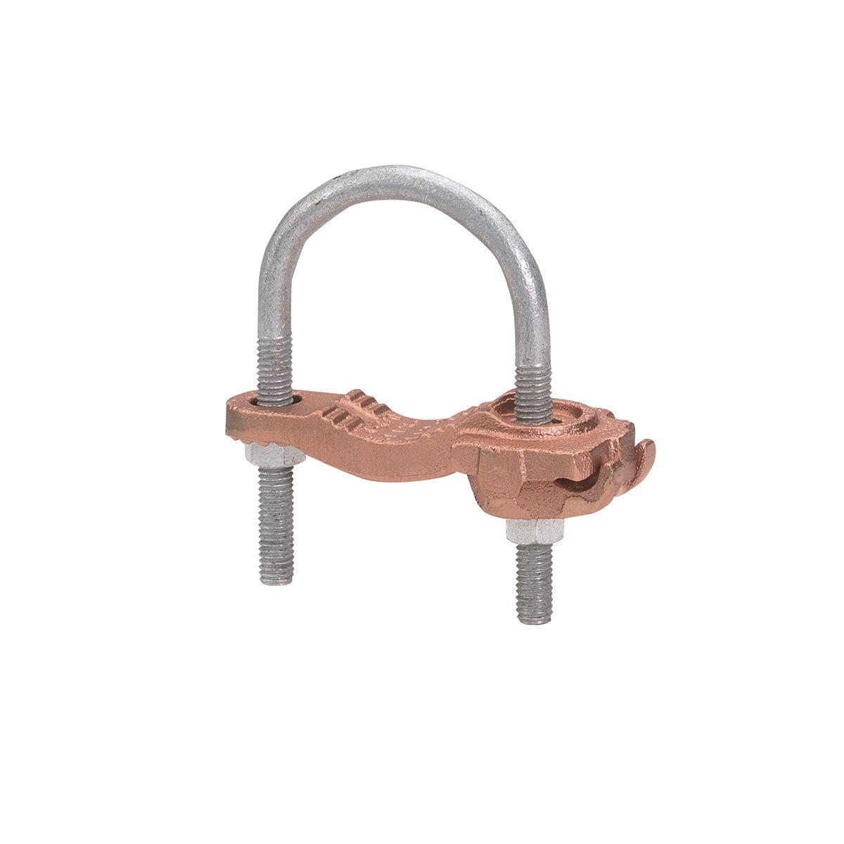 BURNDY® GAR3908 GAR3902 Mechanical Grounding Connector, 10 in Rod, 4 to 4/0 AWG Conductor, Copper
