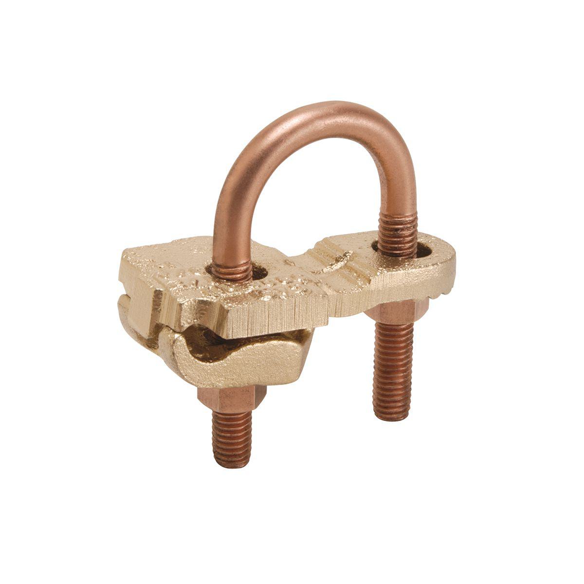 BURNDY® GAR3902BU GAR-BU Mechanical Grounding Connector, 1/2 to 1 in Rod, 4 to 4/0 AWG Conductor, Copper