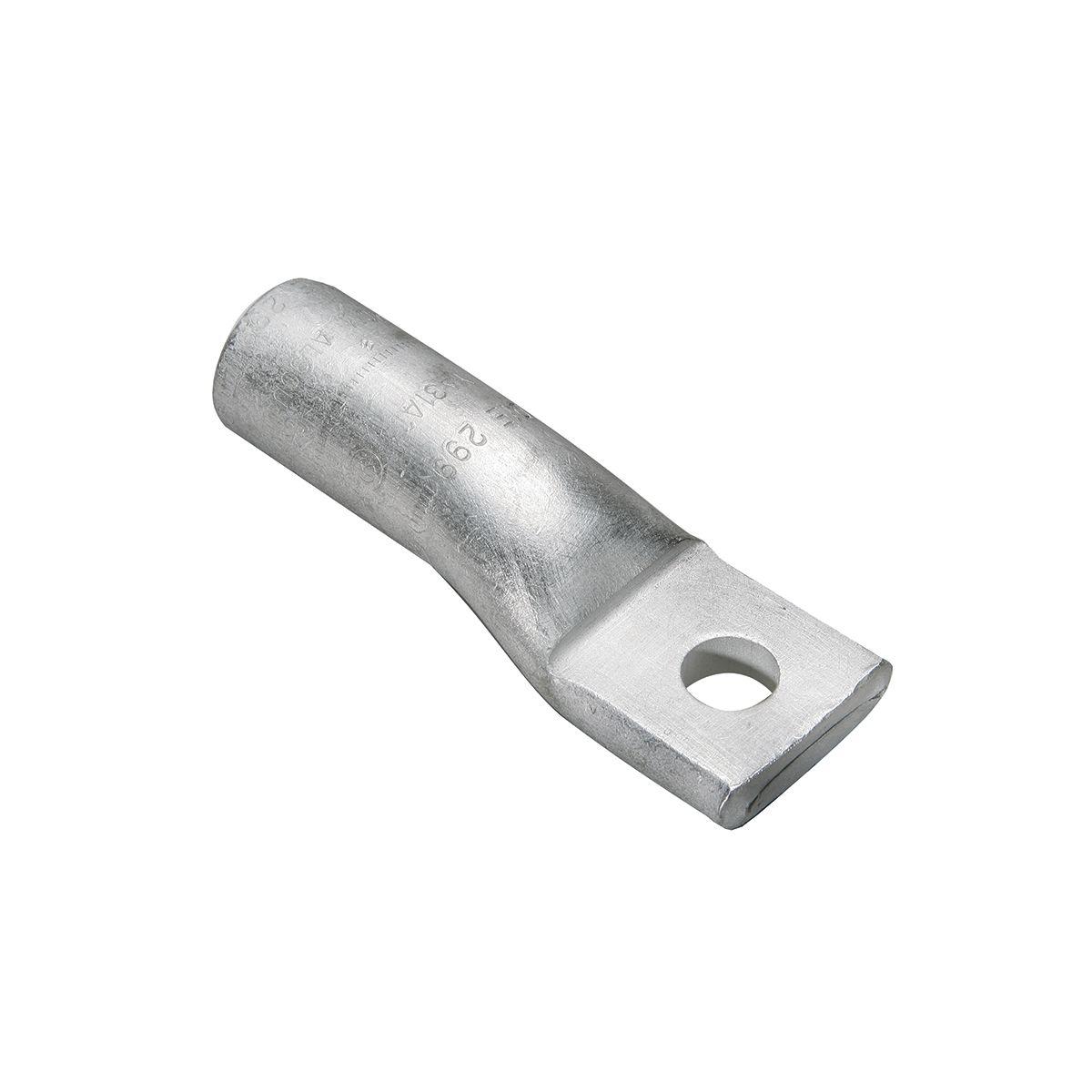 BURNDY® HYLUG™ YA34A1 YA-A 1-Hole Dual Rated Uninsulated Compression Lug, 500 kcmil Aluminum/Copper Conductor, Die Code: 300, 5/8 in Stud, Electro Plated Tin Aluminum
