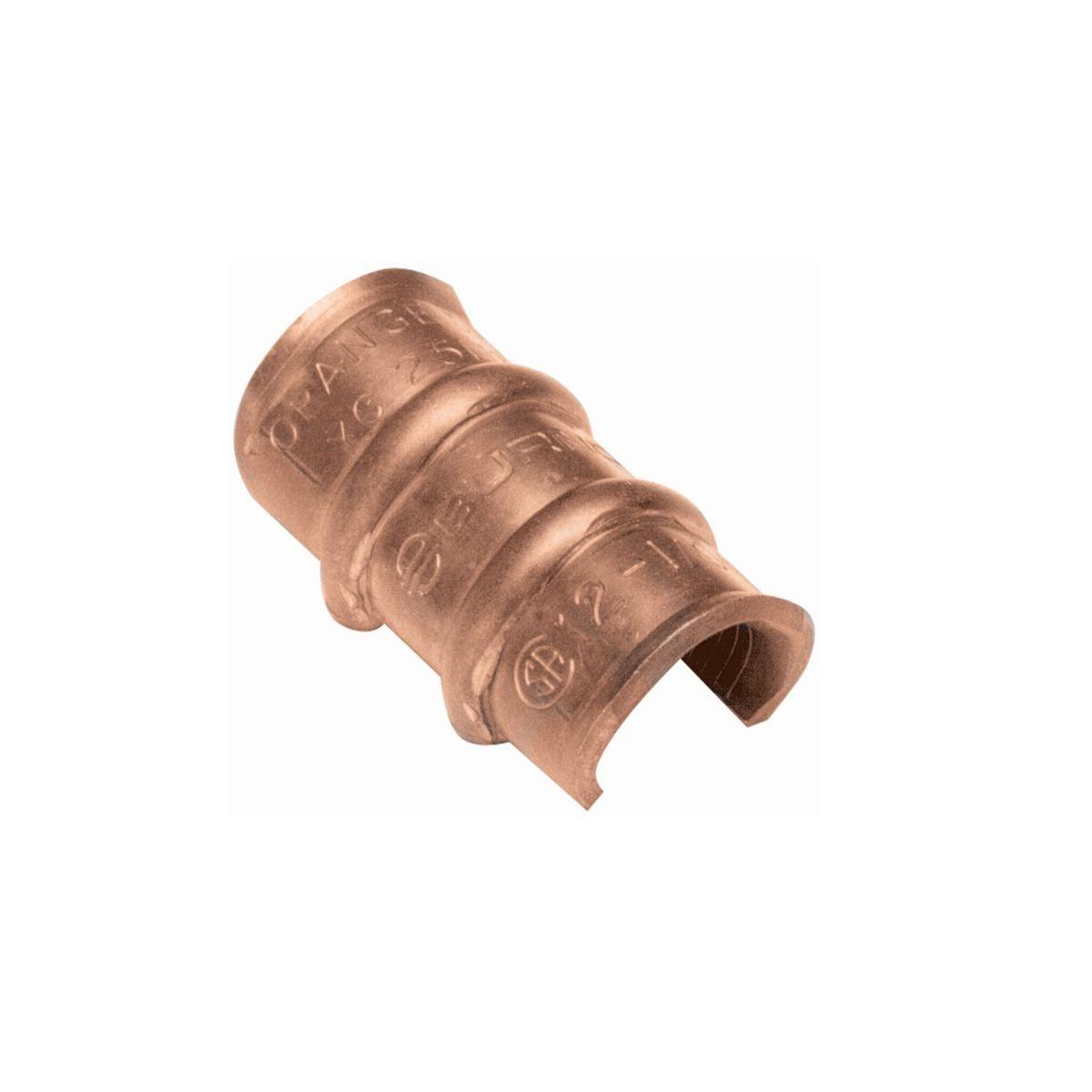 BURNDY® CRIMPIT™ YC2L12 Type YC-L Thinwall Compression C-Tap Connector, Figure C Shape, 4 AWG Main/Run, 12 to 4 AWG Tap, Copper