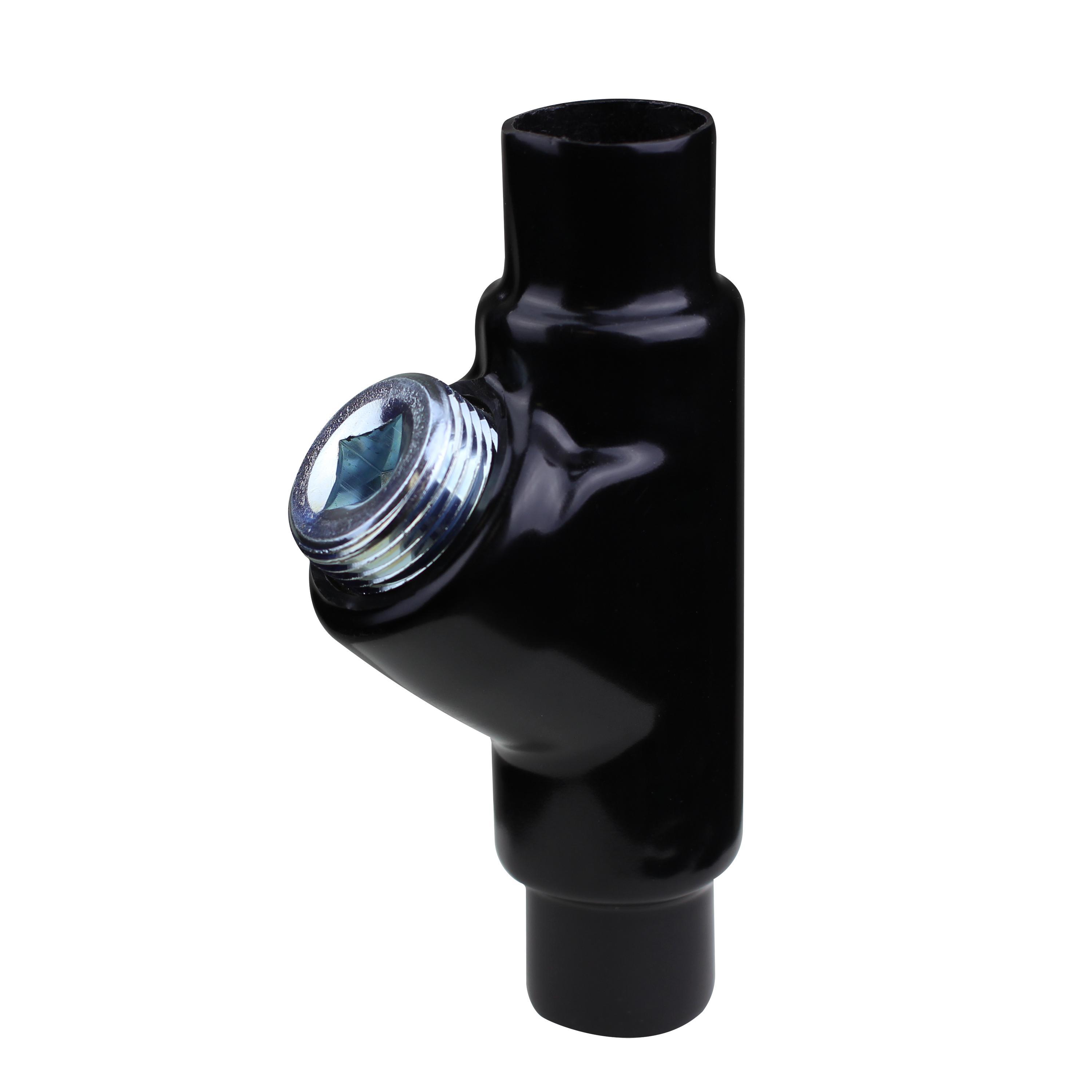 Calbond™ PV1500EYS5 EYS Female Hub Conduit Sealing Fitting, 1-1/2 in, For Use With Rigid Conduits, Steel, Galvanized/PVC Coated