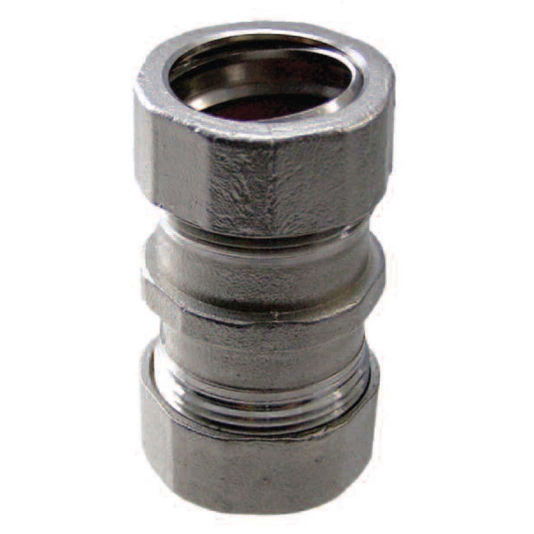 Calbrite™ S22000CC00 Compression Conduit Union, 2 in, 316 Stainless Steel