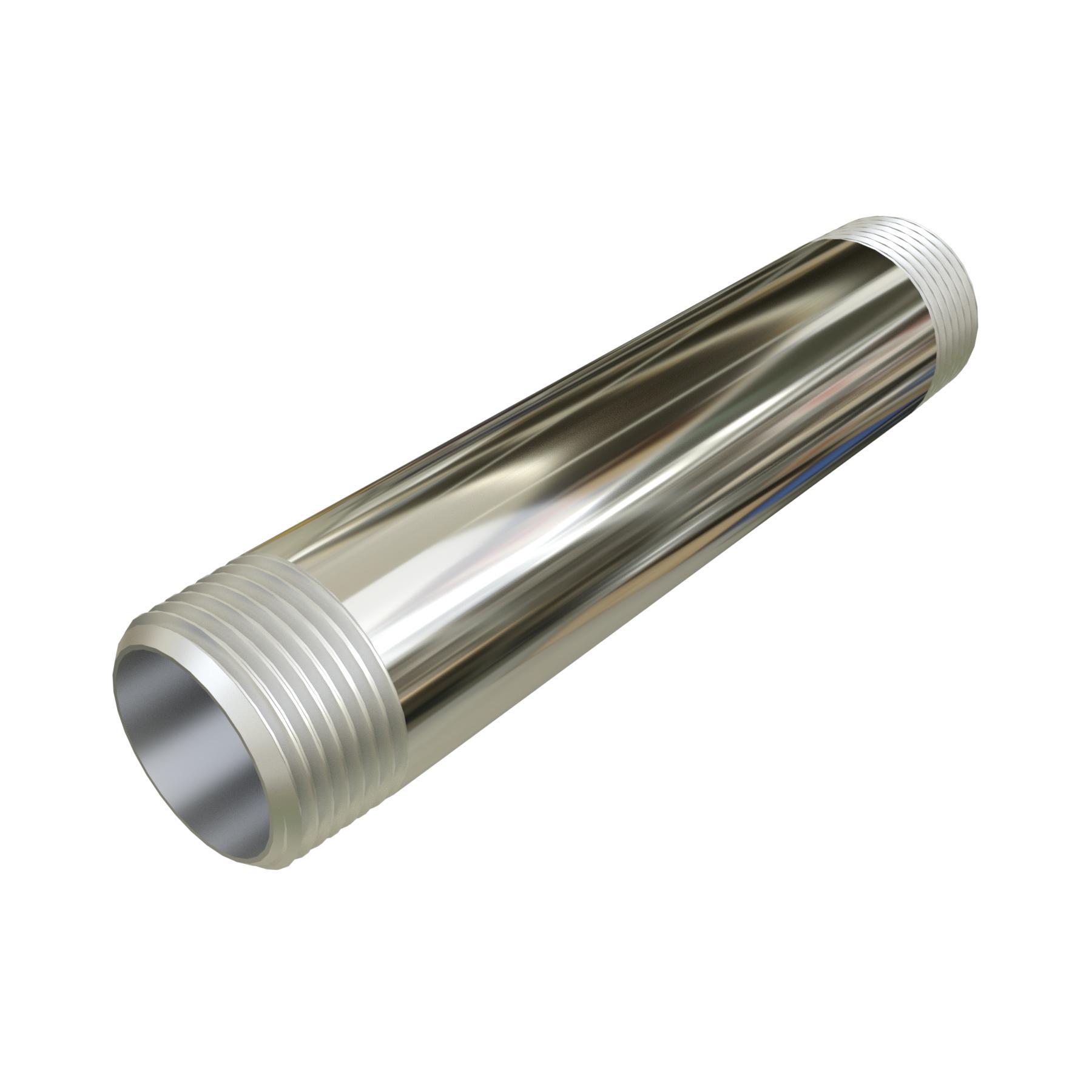 Calbrite™ S405CLCN00 Conduit Nipple, 1/2 in, 304 Stainless Steel
