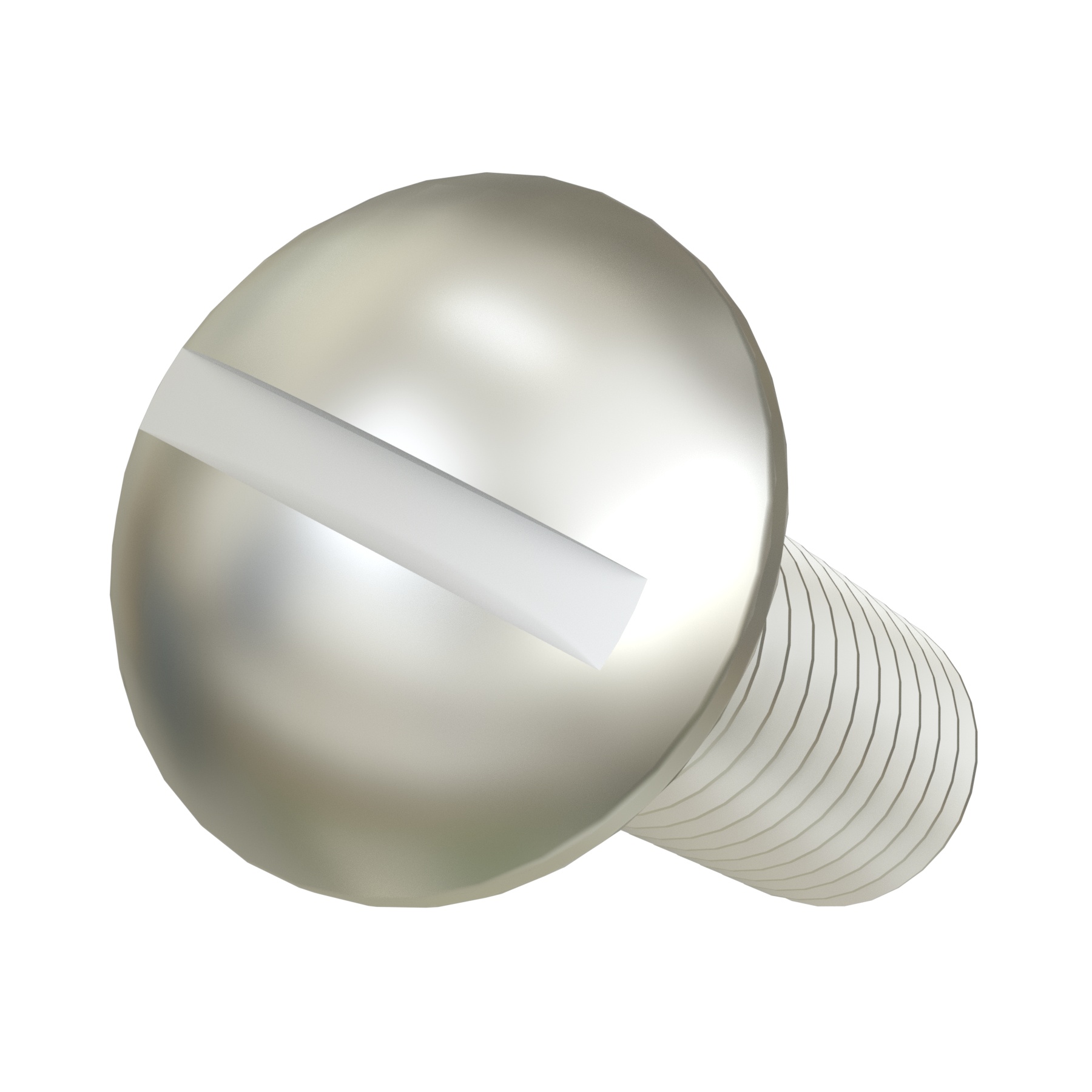 Calbrite™ S60200MS10 Machine Screw, Stainless Steel, Polished