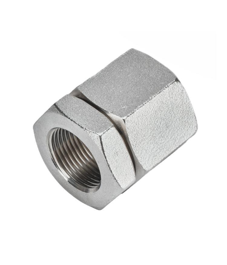 Calbrite™ S620003U00 3-Piece Machine Tapered Female Thread Conduit Coupling, 2 in, For Use With Rigid Conduits, 316 Stainless Steel