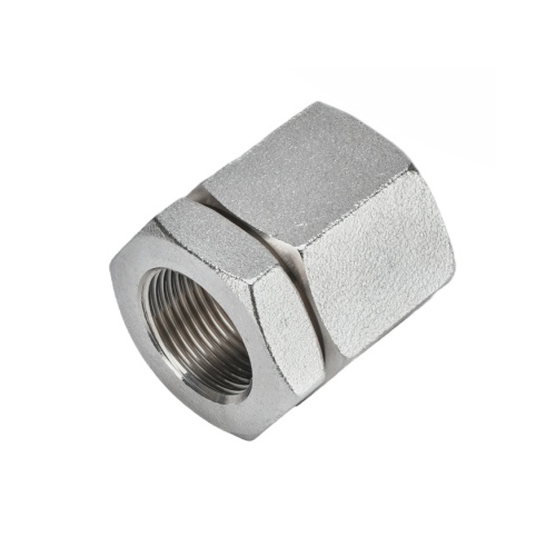 Calbrite™ S607003U00 3-Piece Conduit Coupling, 3/4 in FNPT, For Use With Stainless Threaded Metallic Conduit, 316L Stainless Steel, Polished