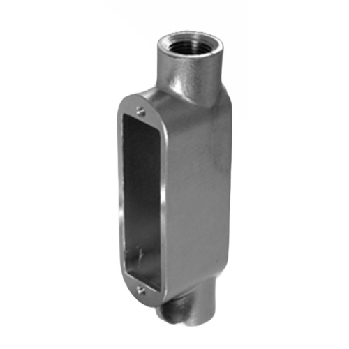 Calbrite™ S60700CE00 Type-C Conduit Body, 3/4 in Hub, 8, 9 cu-in, 316L Stainless Steel, #4 Polished