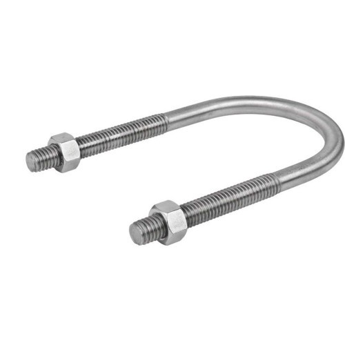 Calbrite™ S60700UB00 Standard U-Bolt, 3/4 in Trade, 1/4 in, 316L Stainless Steel