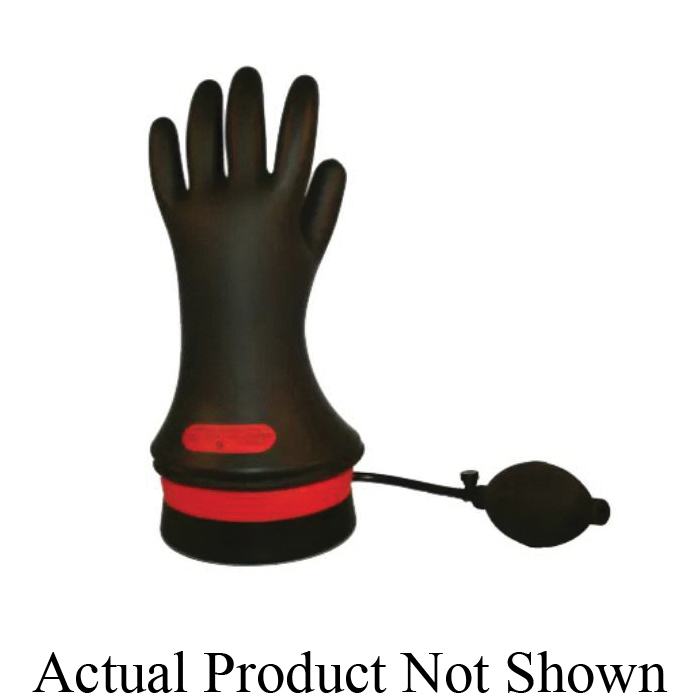 Cementex IG00-11-8Y Insulating Gloves, 8, Natural Rubber, Yellow, 11 in L, ASTM Class: ASTM D120/F496/Class 00, 500 V AC/750 V DC Max Use Voltage