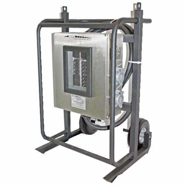 Construction Electrical 6212DC Temporary Power Distribution Boxes/Carts