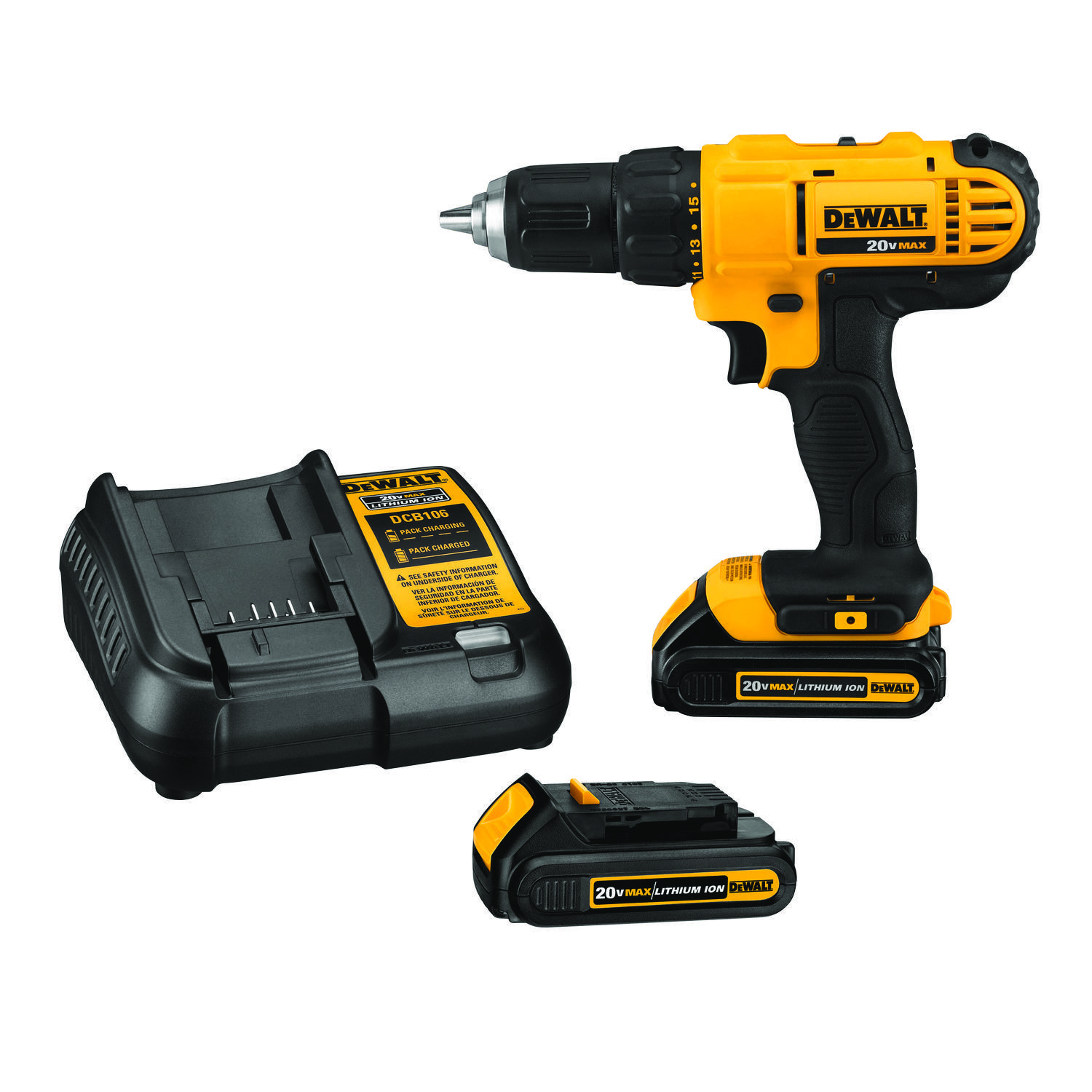 DeWALT® DCD771C2 Cordless Drills